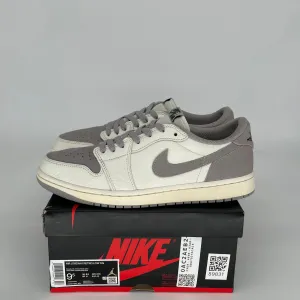 AIR JORDAN 1 LOW ATMOSPHERE GREY SIZE 9.5 CZ0790-101