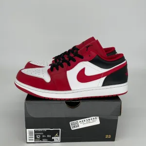 AIR JORDAN 1 LOW BULLS SIZE 12 553558-163