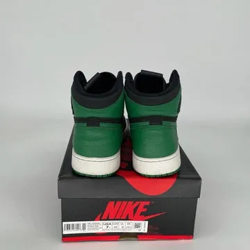 AIR JORDAN 1 PINE GREEN BLACK SIZE 7Y 575441-030