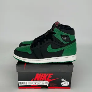 AIR JORDAN 1 PINE GREEN BLACK SIZE 8 555088-030