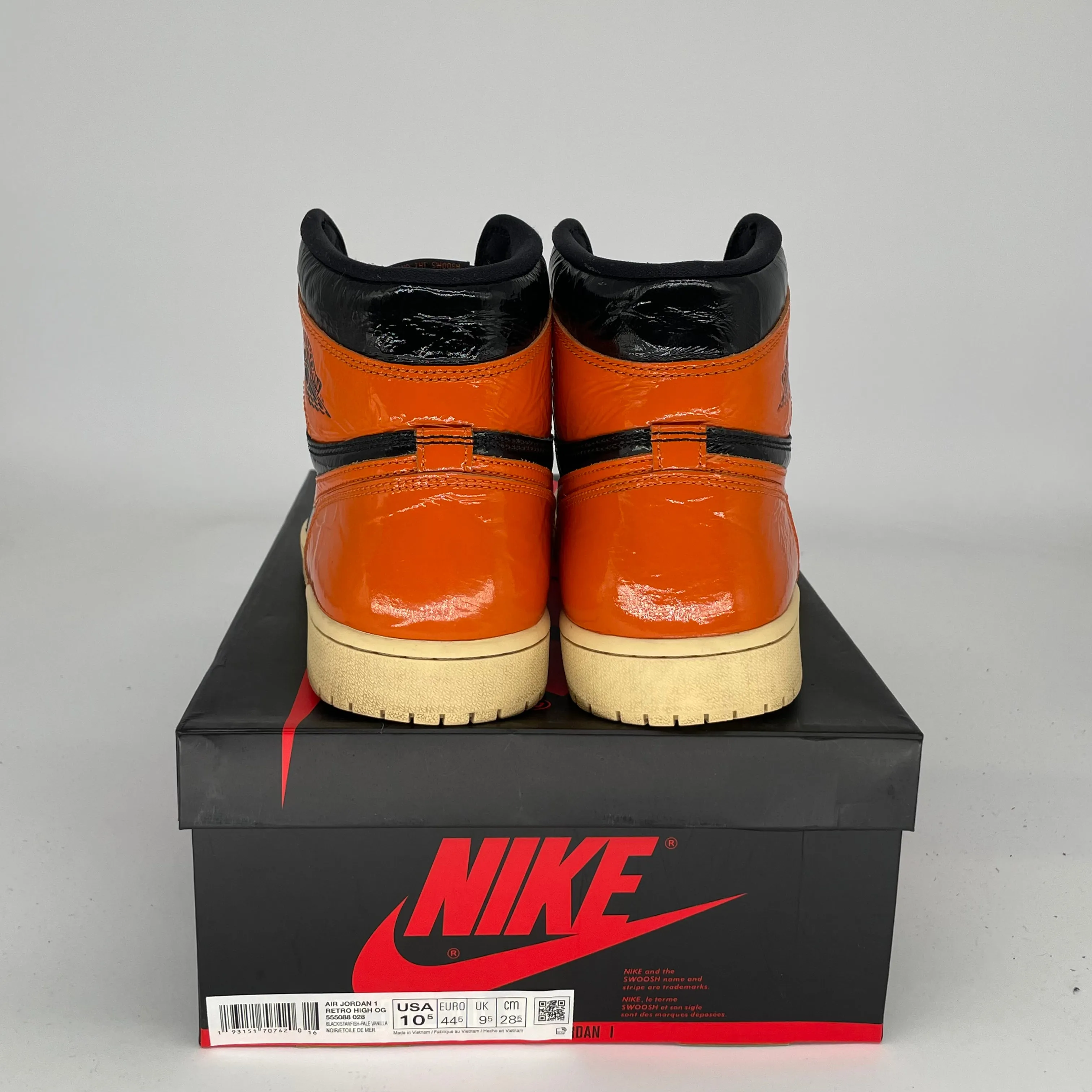 AIR JORDAN 1 SHATTERED BACKBOARD 3.0 SIZE 10.5 555088-028