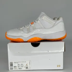 AIR JORDAN 11 LOW CITRUS W SIZE 8.5/10W AH7860-139