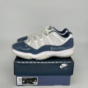 AIR JORDAN 11 LOW DIFFUSED BLUE SIZE 8.5 FV5104-104