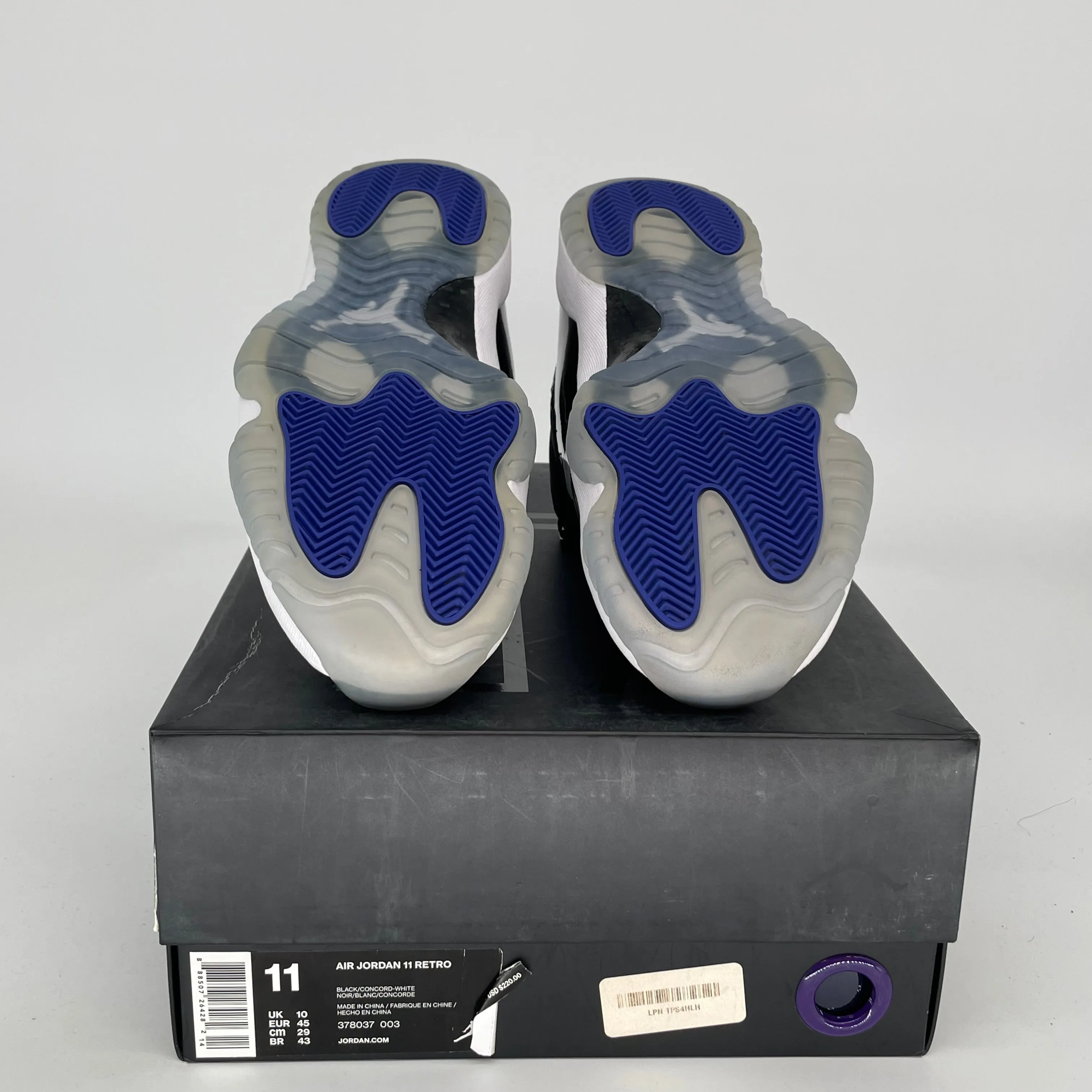 AIR JORDAN 11 SPACE JAM SIZE 11 378037-003