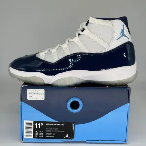 AIR JORDAN 11 WIN LIKE 82 SIZE 11.5 378037-123