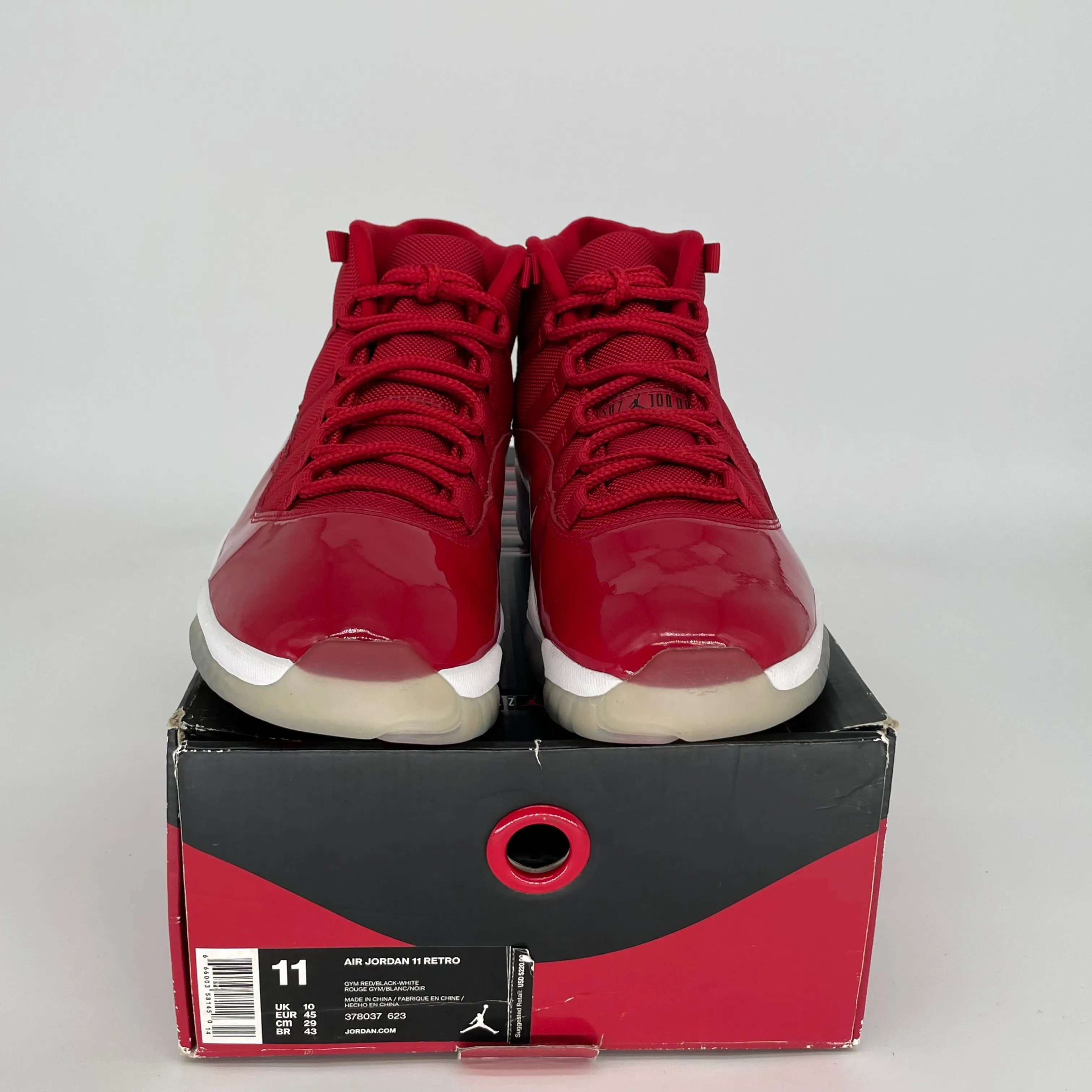 AIR JORDAN 11 WIN LIKE 96 SIZE 11 378037-623