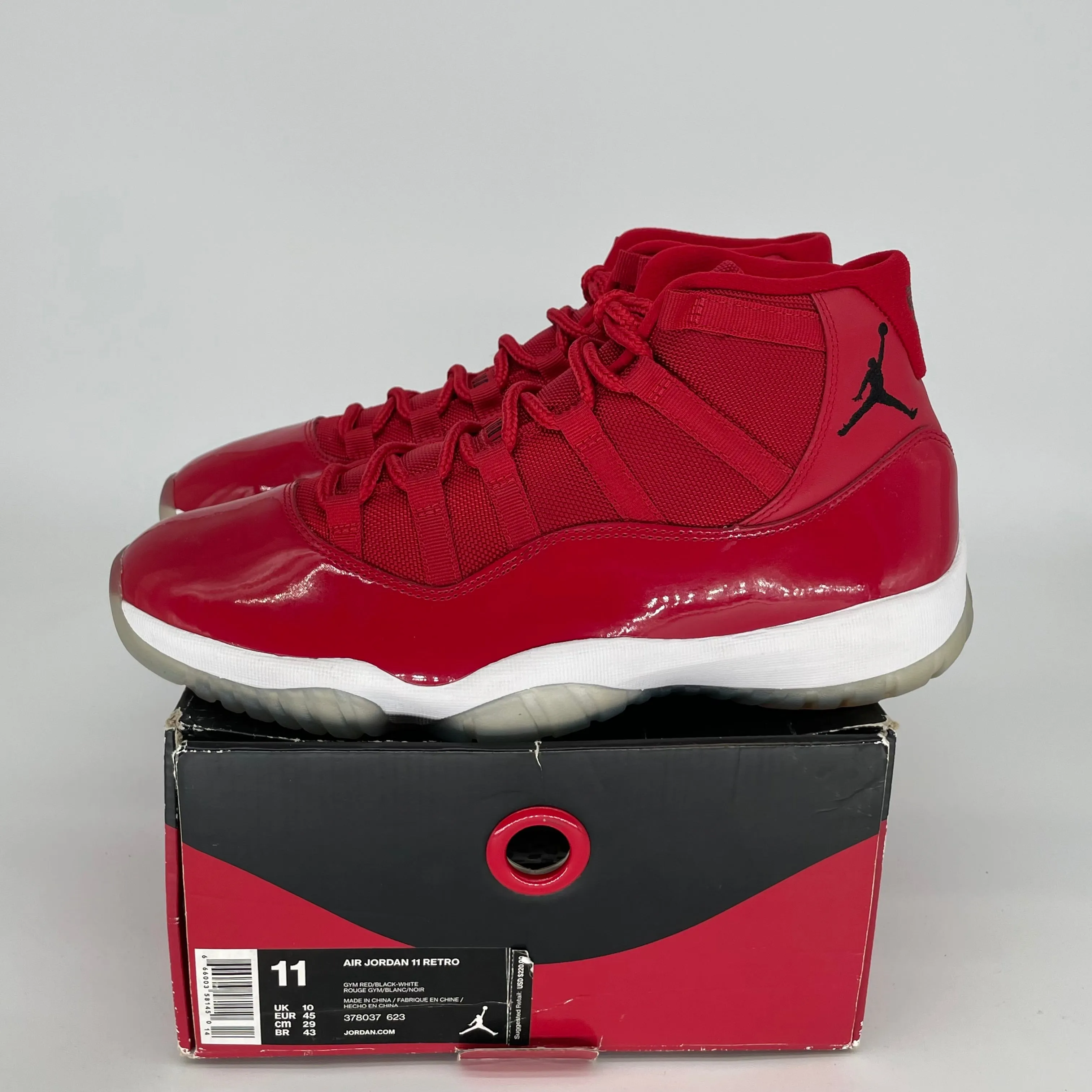 AIR JORDAN 11 WIN LIKE 96 SIZE 11 378037-623