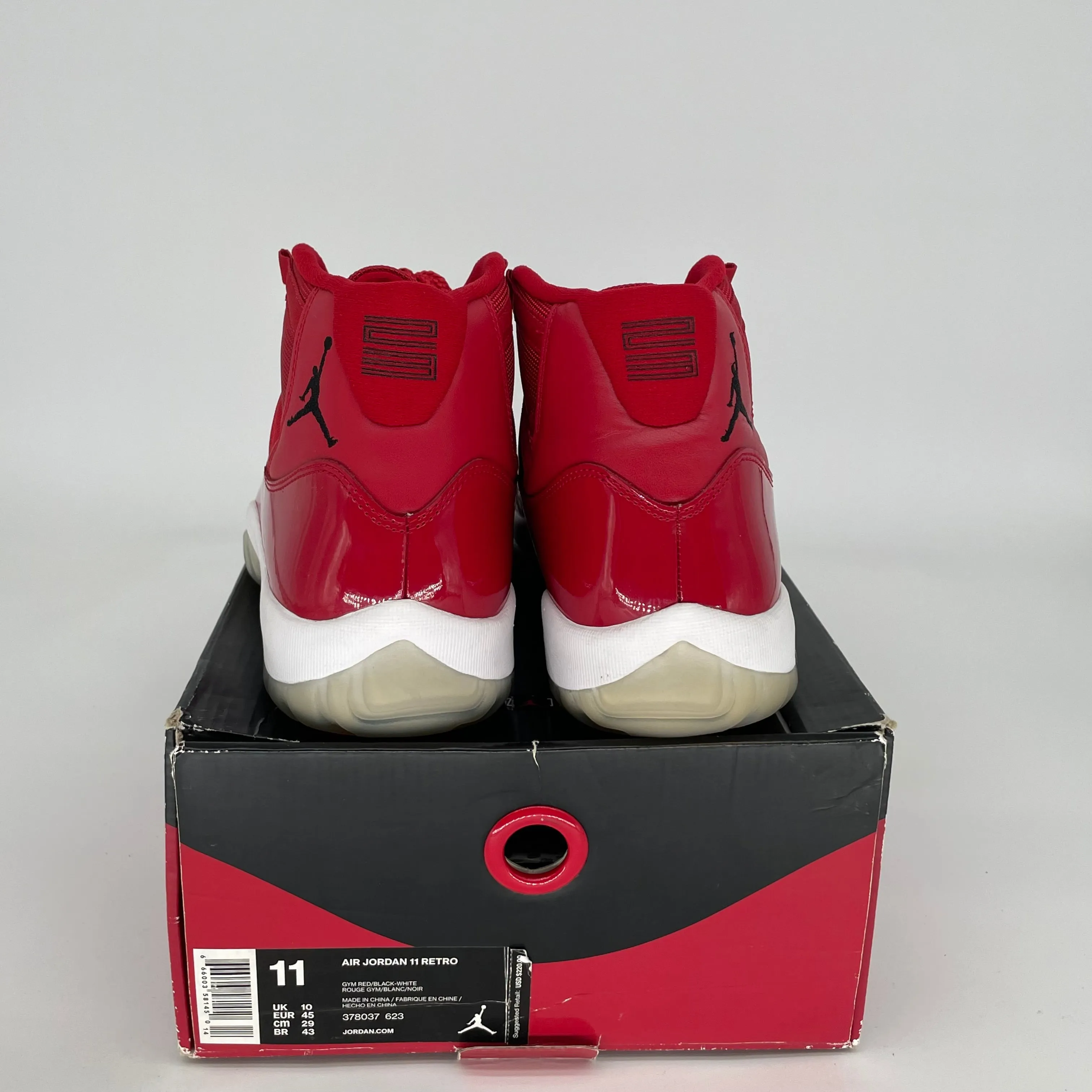 AIR JORDAN 11 WIN LIKE 96 SIZE 11 378037-623