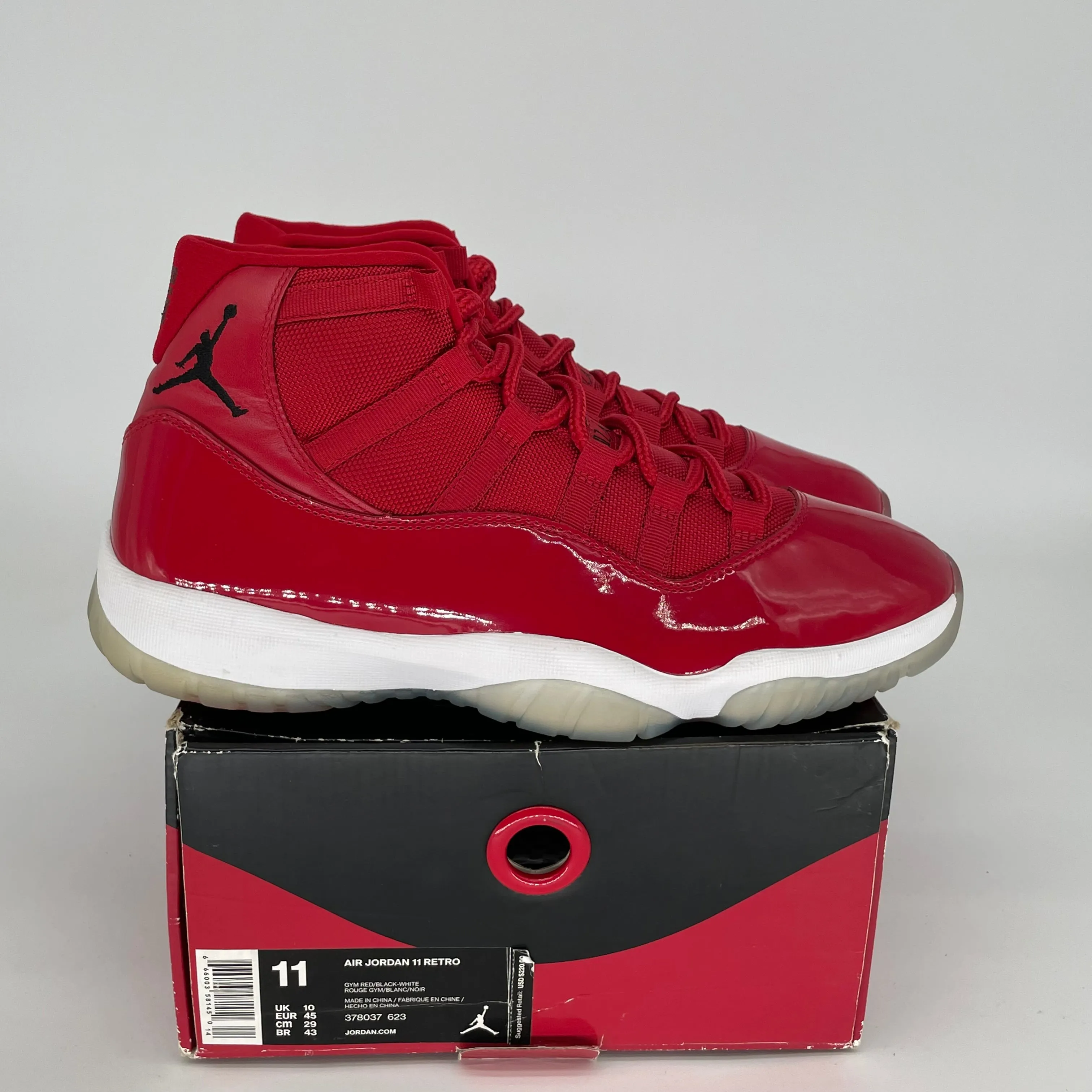 AIR JORDAN 11 WIN LIKE 96 SIZE 11 378037-623