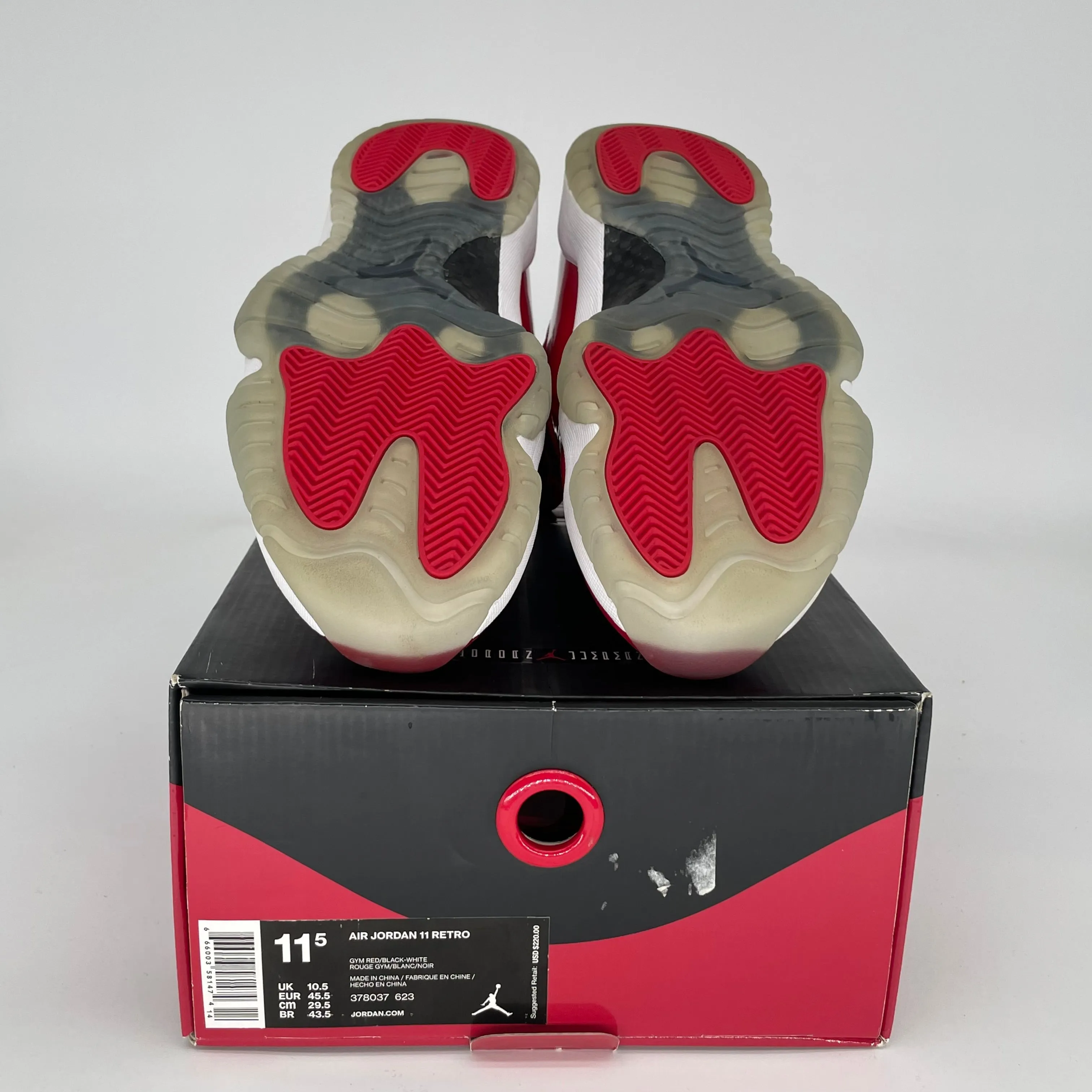 AIR JORDAN 11 WIN LIKE 96 SIZE 11.5 378037-623