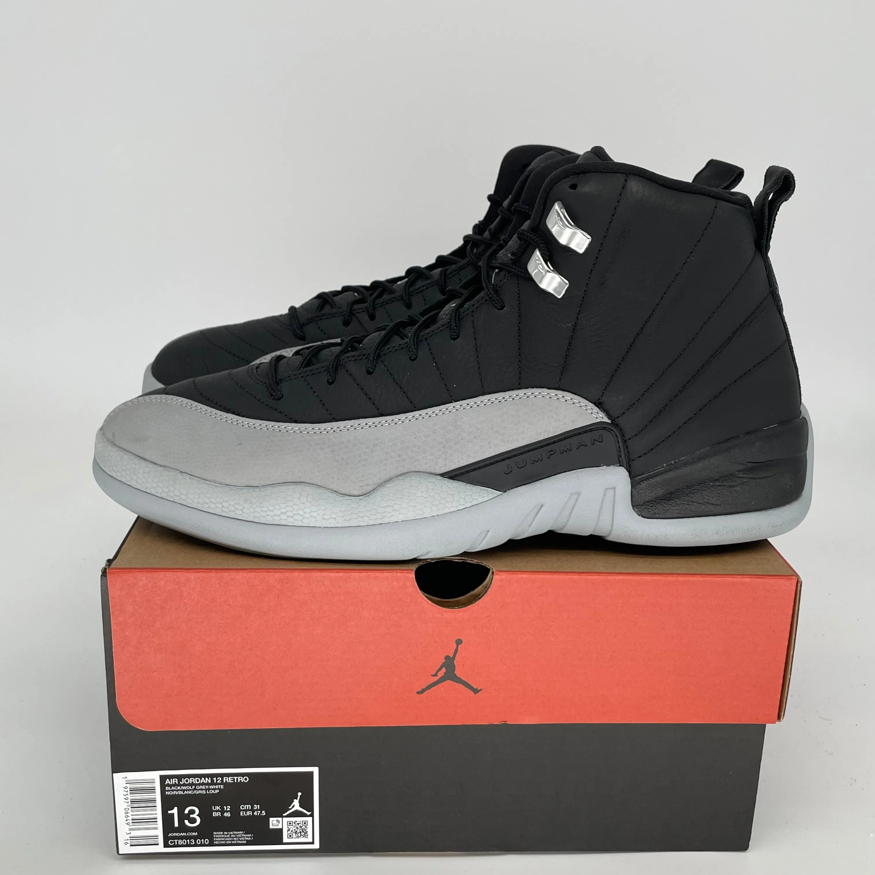 AIR JORDAN 12 BARONS SIZE 13 CT8013-010