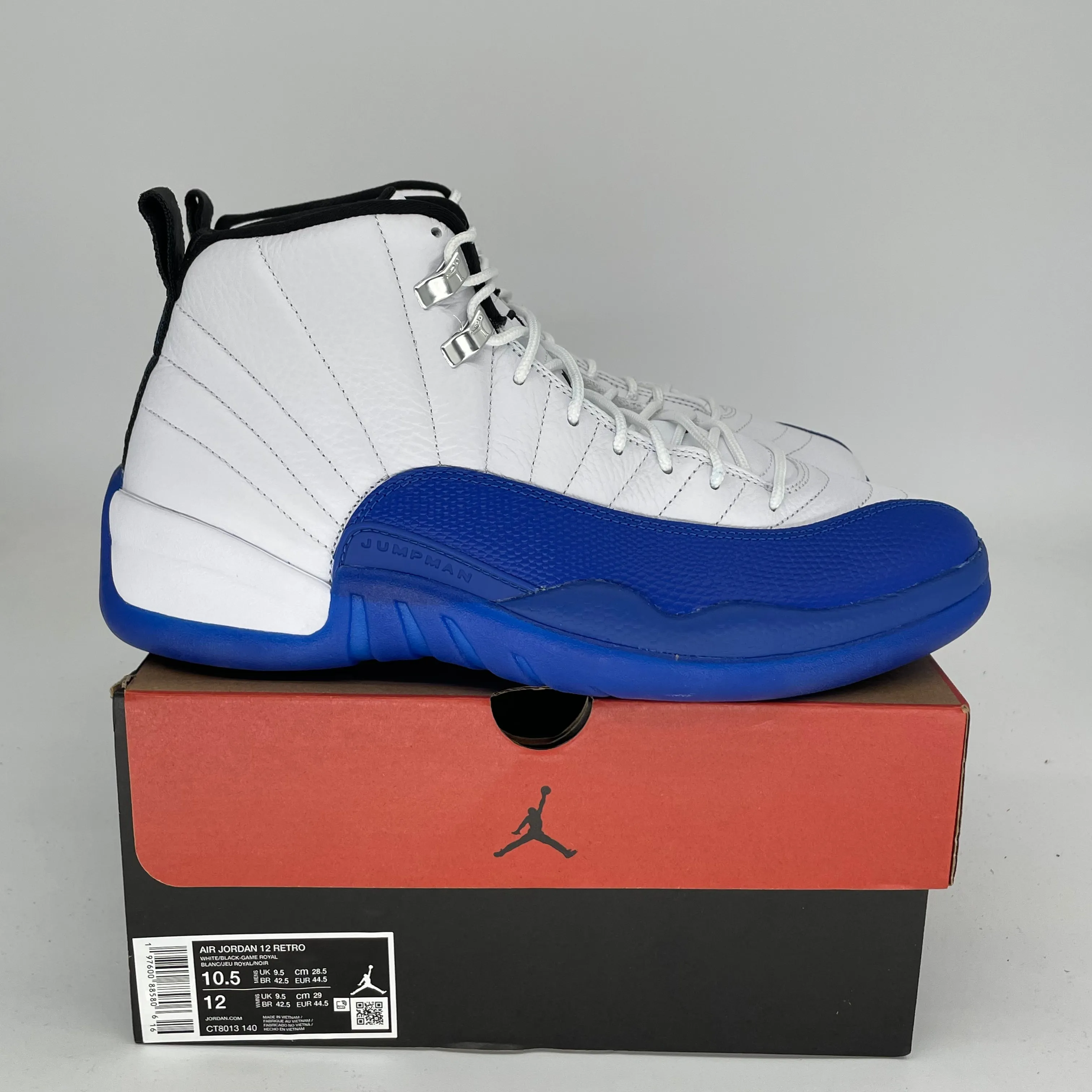 AIR JORDAN 12 BLUEBERRY SIZE 10.5 CT8013-140