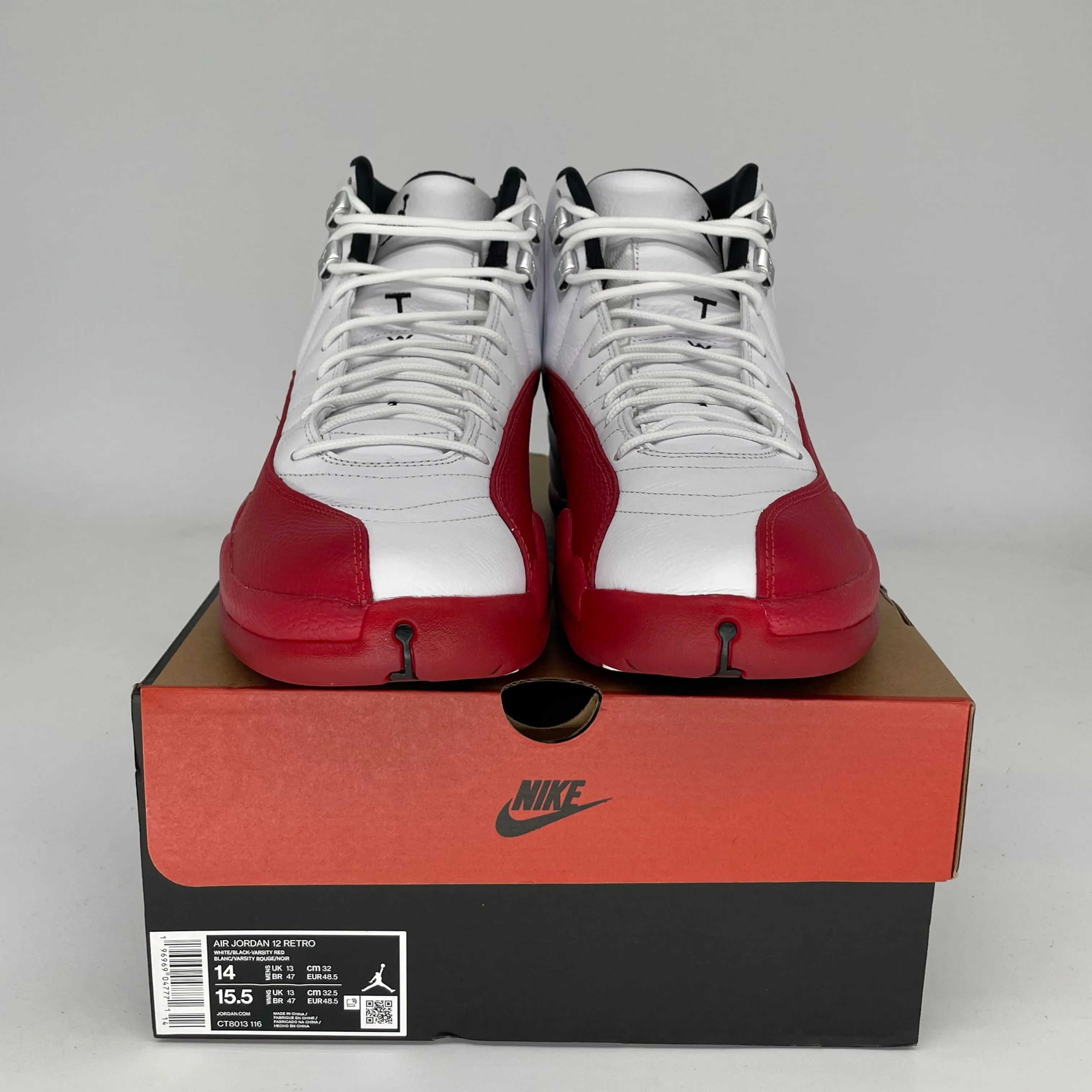 AIR JORDAN 12 CHERRY SIZE 14 CT8013-116