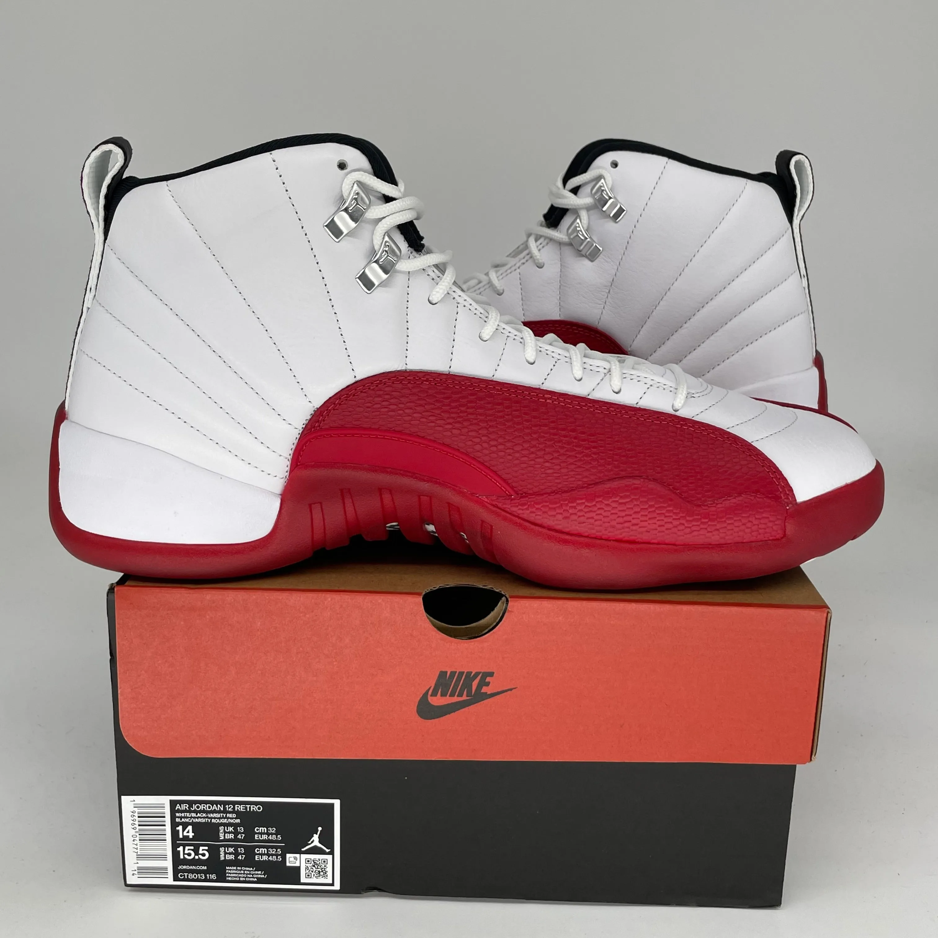 AIR JORDAN 12 CHERRY SIZE 14 CT8013-116