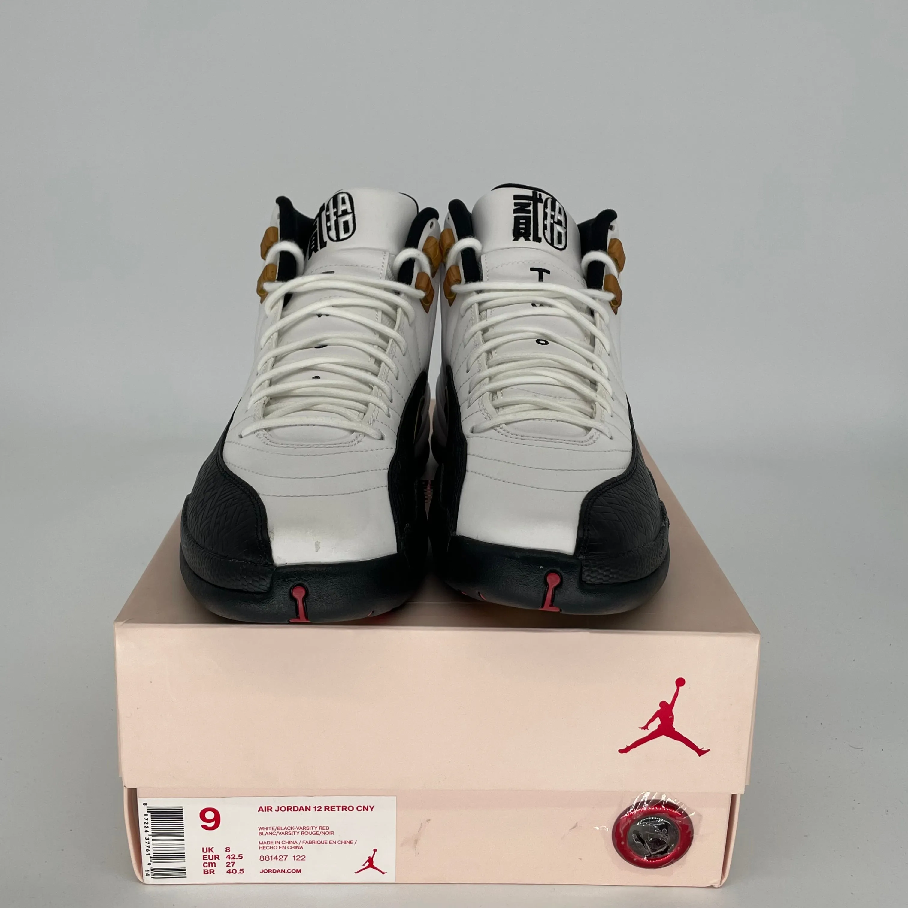 AIR JORDAN 12 CHINESE NEW YEAR SIZE 9 881427-112