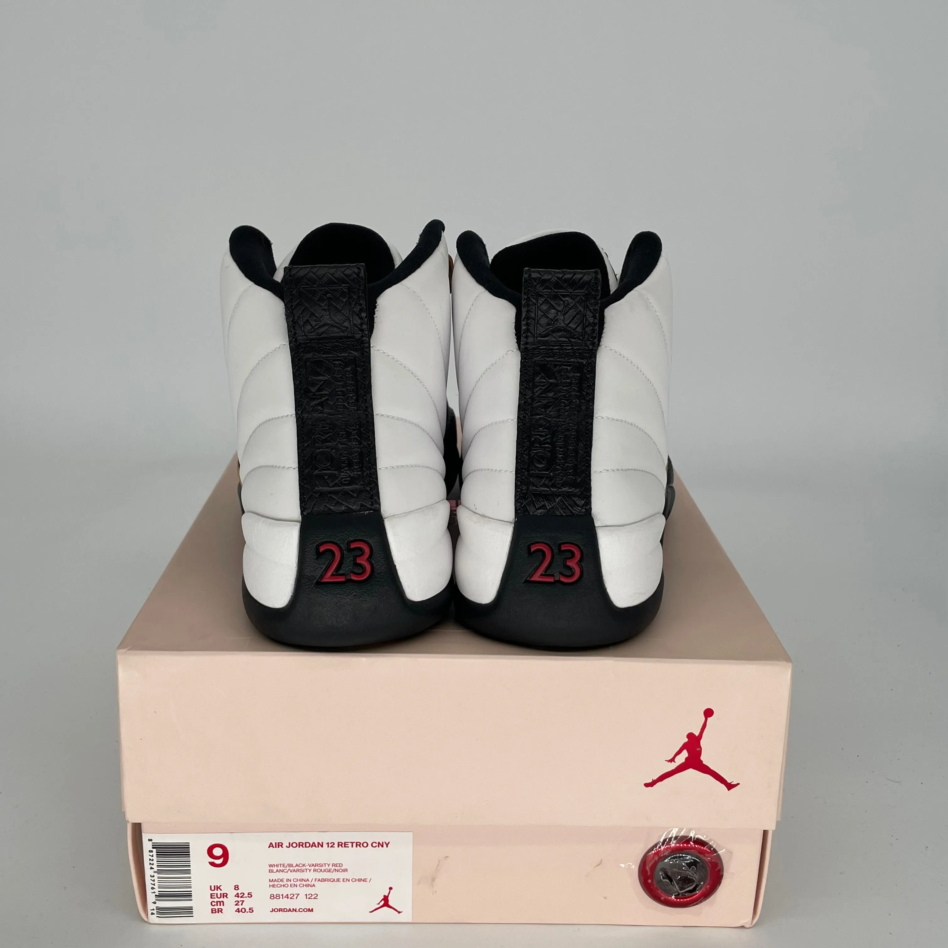 AIR JORDAN 12 CHINESE NEW YEAR SIZE 9 881427-112
