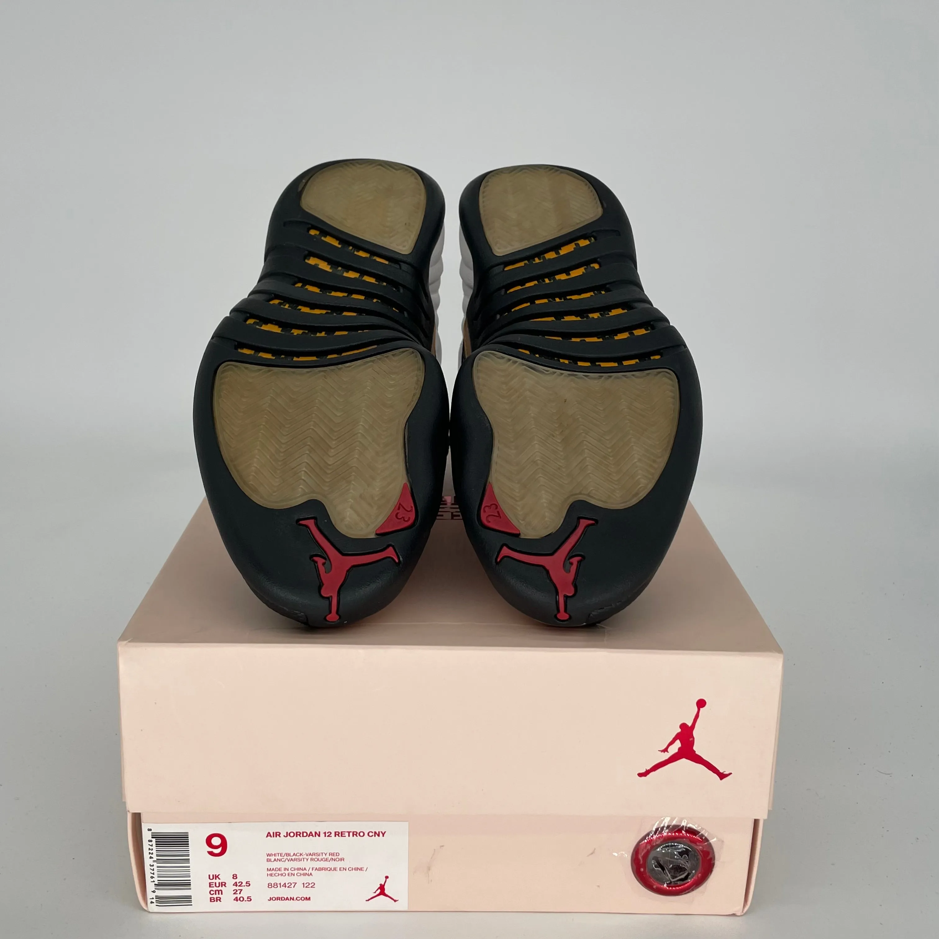 AIR JORDAN 12 CHINESE NEW YEAR SIZE 9 881427-112