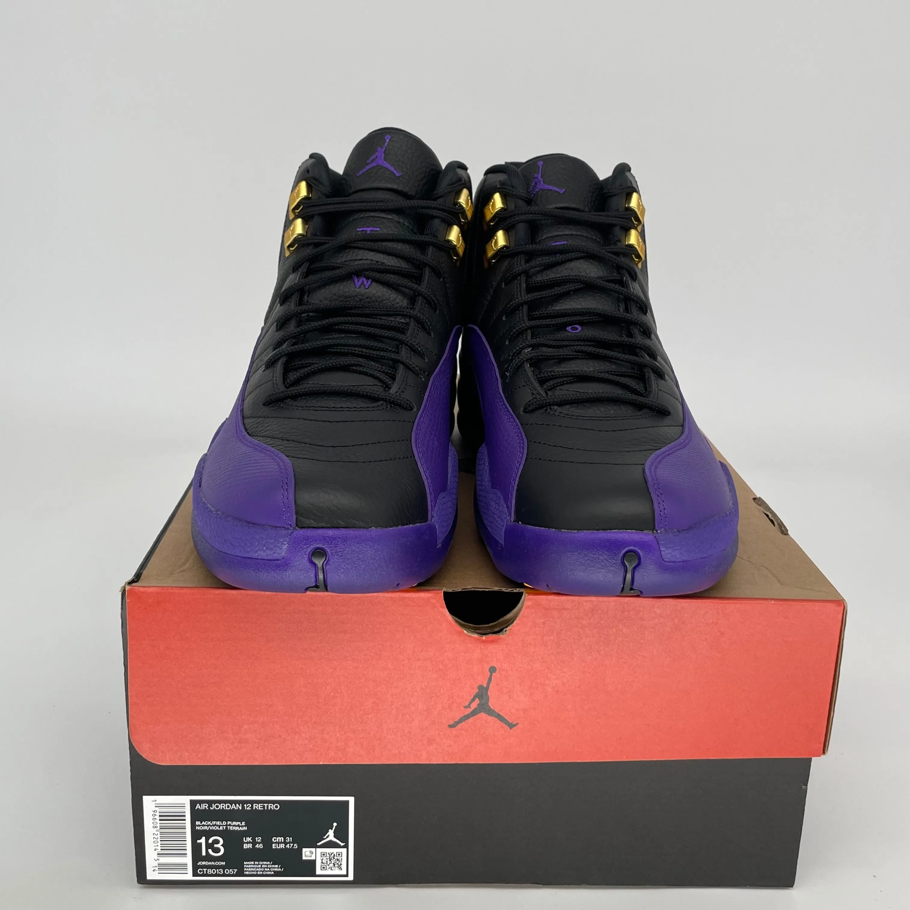 AIR JORDAN 12 FIELD PURPLE SIZE 13 CT8013-057