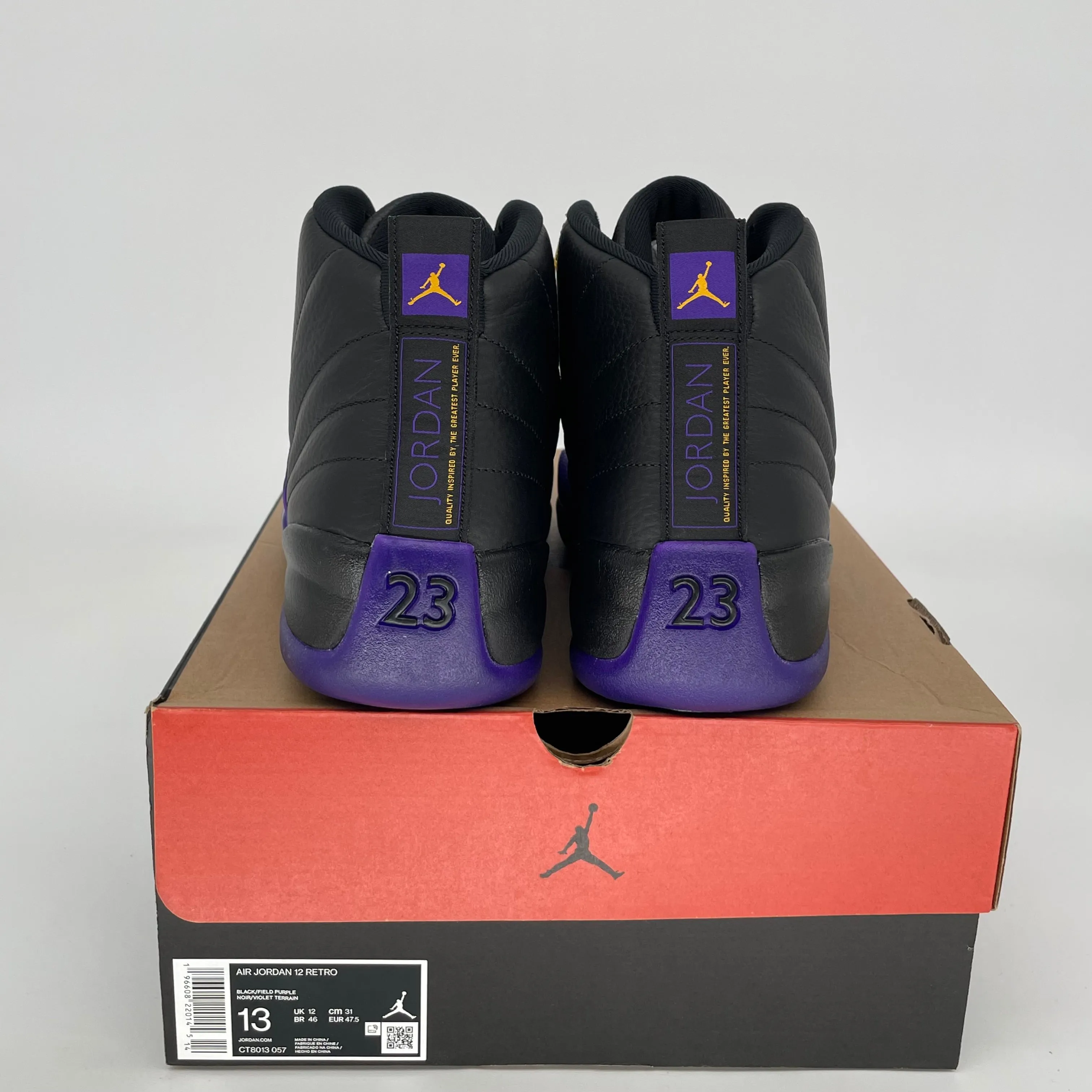 AIR JORDAN 12 FIELD PURPLE SIZE 13 CT8013-057