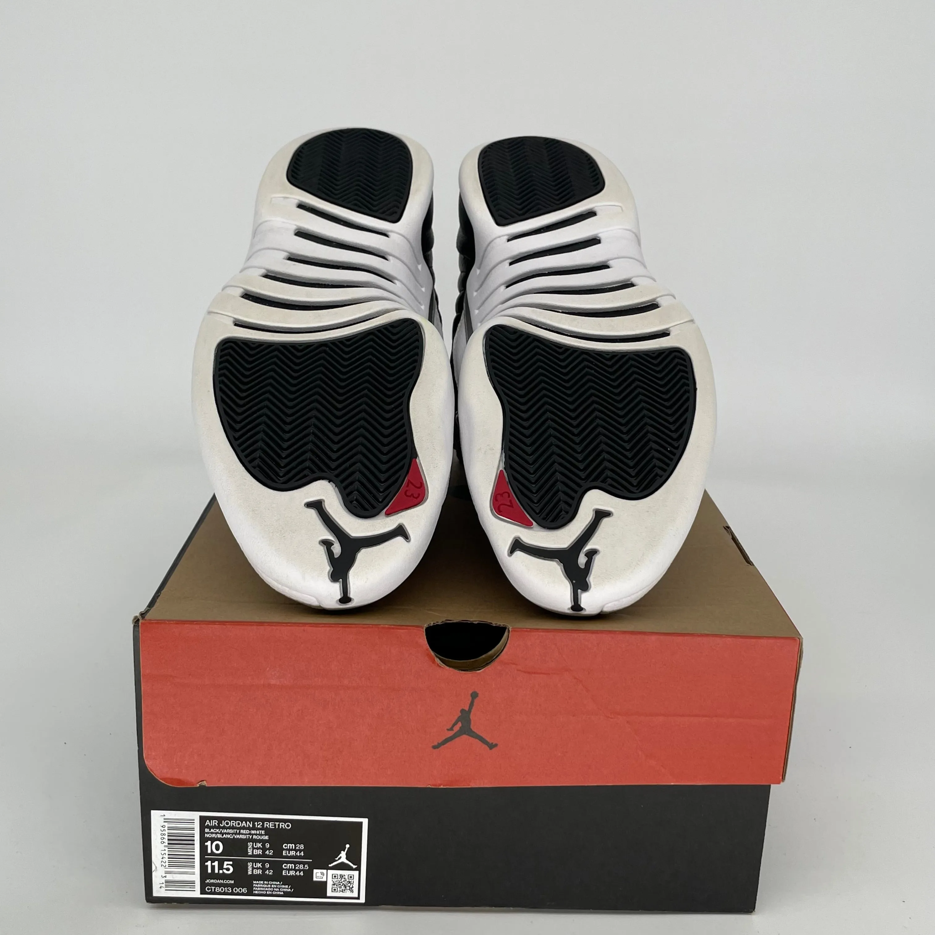 AIR JORDAN 12 PLAYOFFS SIZE 10 CT8013-006