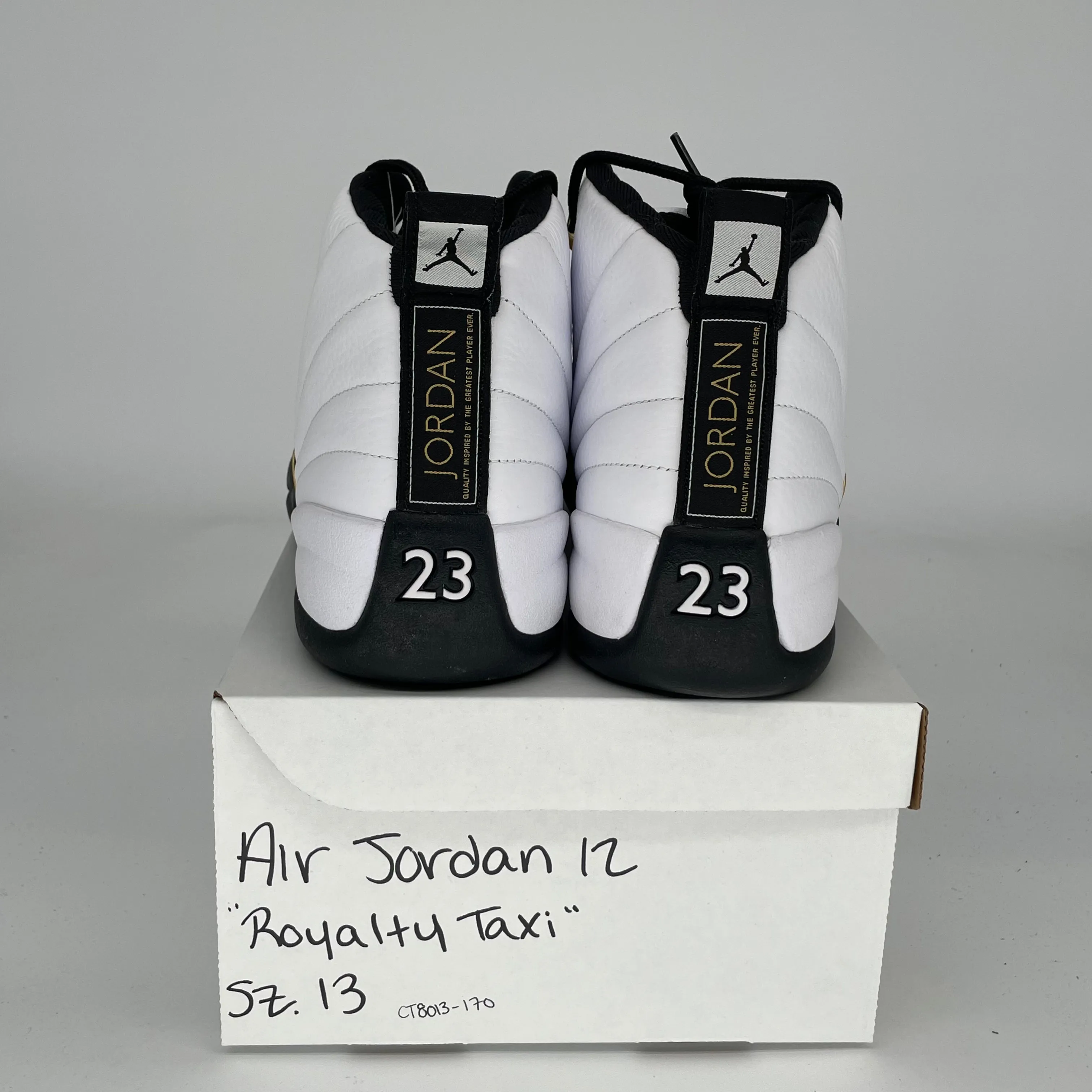 AIR JORDAN 12 ROYALTY TAXI SIZE 13 CT8013-170