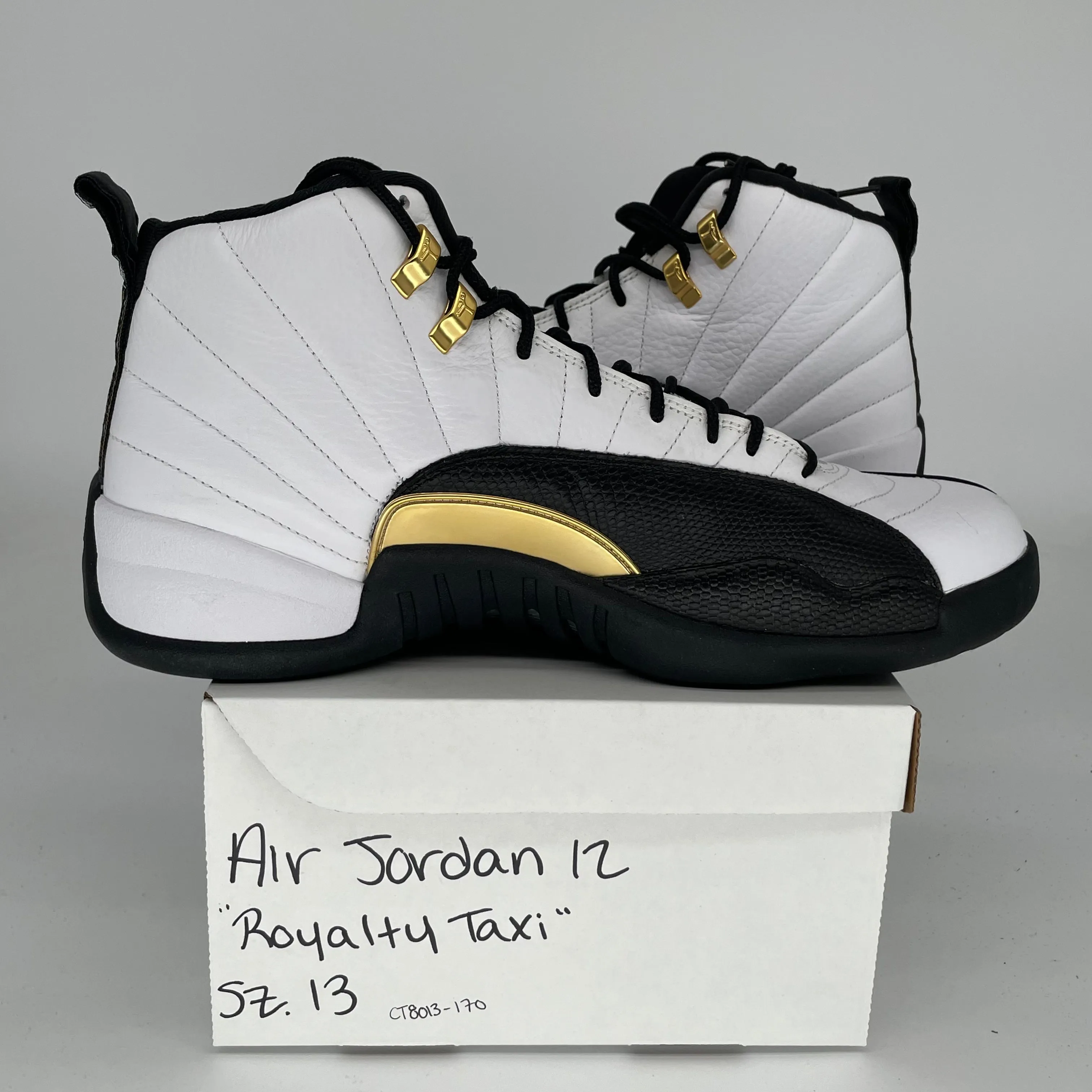 AIR JORDAN 12 ROYALTY TAXI SIZE 13 CT8013-170