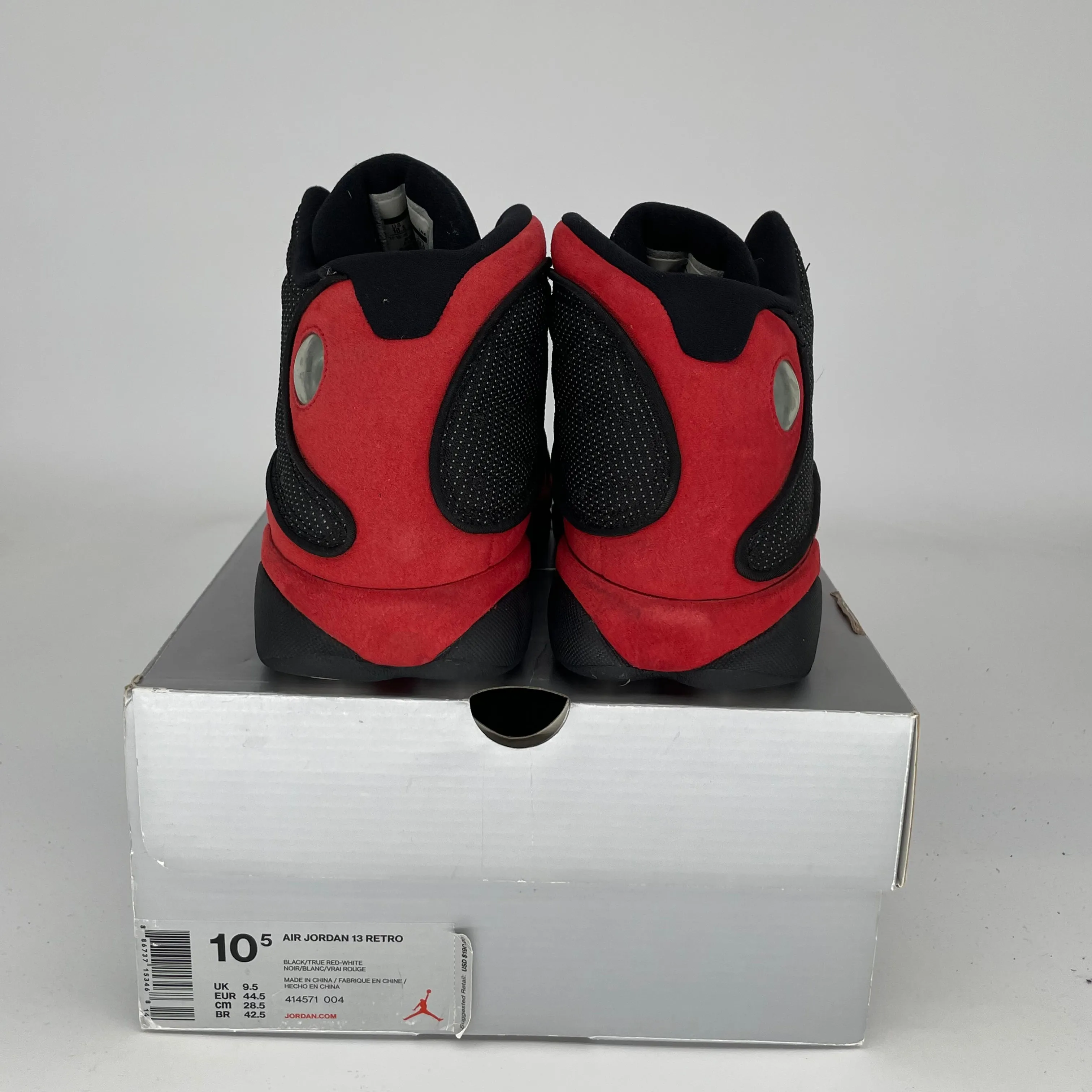 AIR JORDAN 13 BRED SIZE 10.5 414571-004