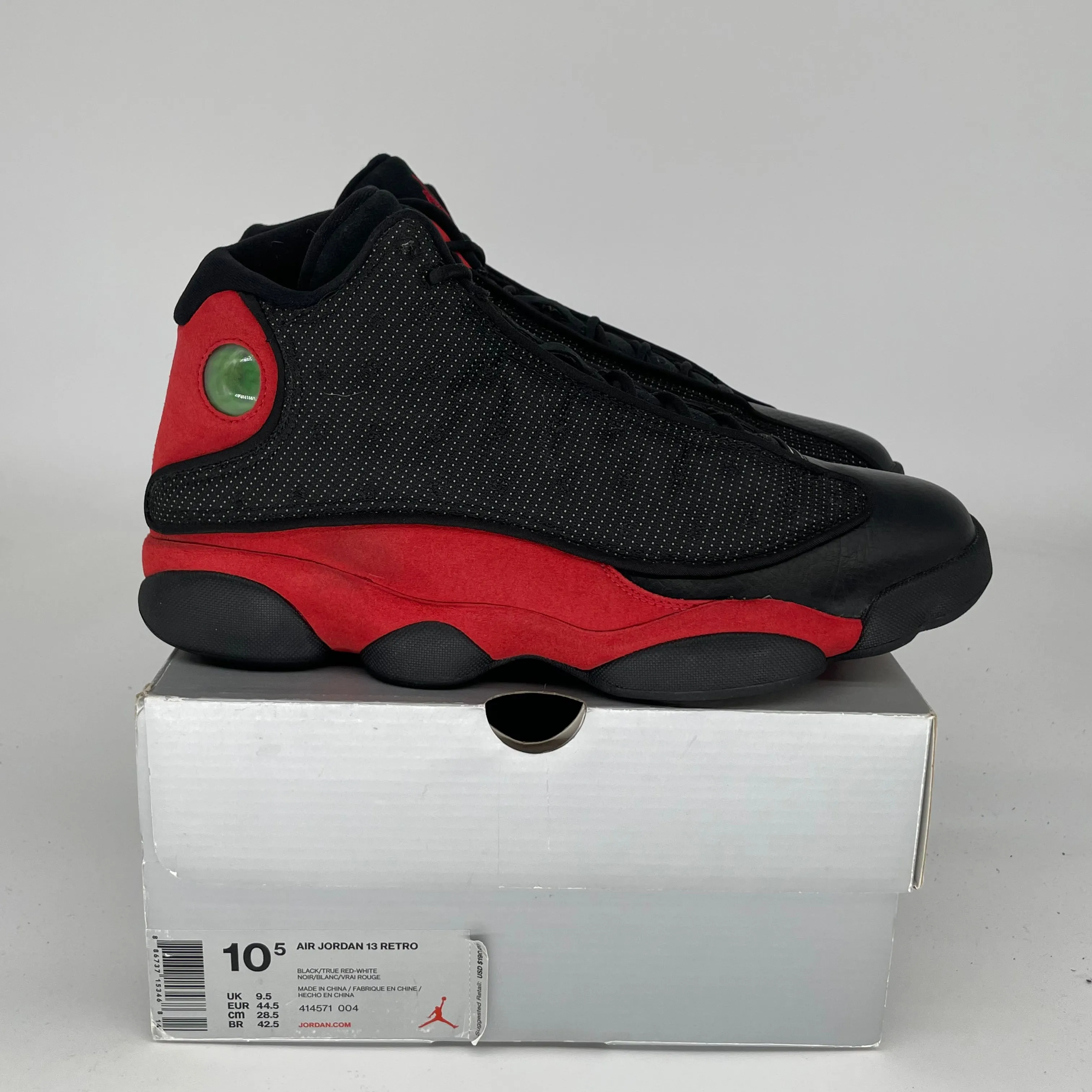 AIR JORDAN 13 BRED SIZE 10.5 414571-004