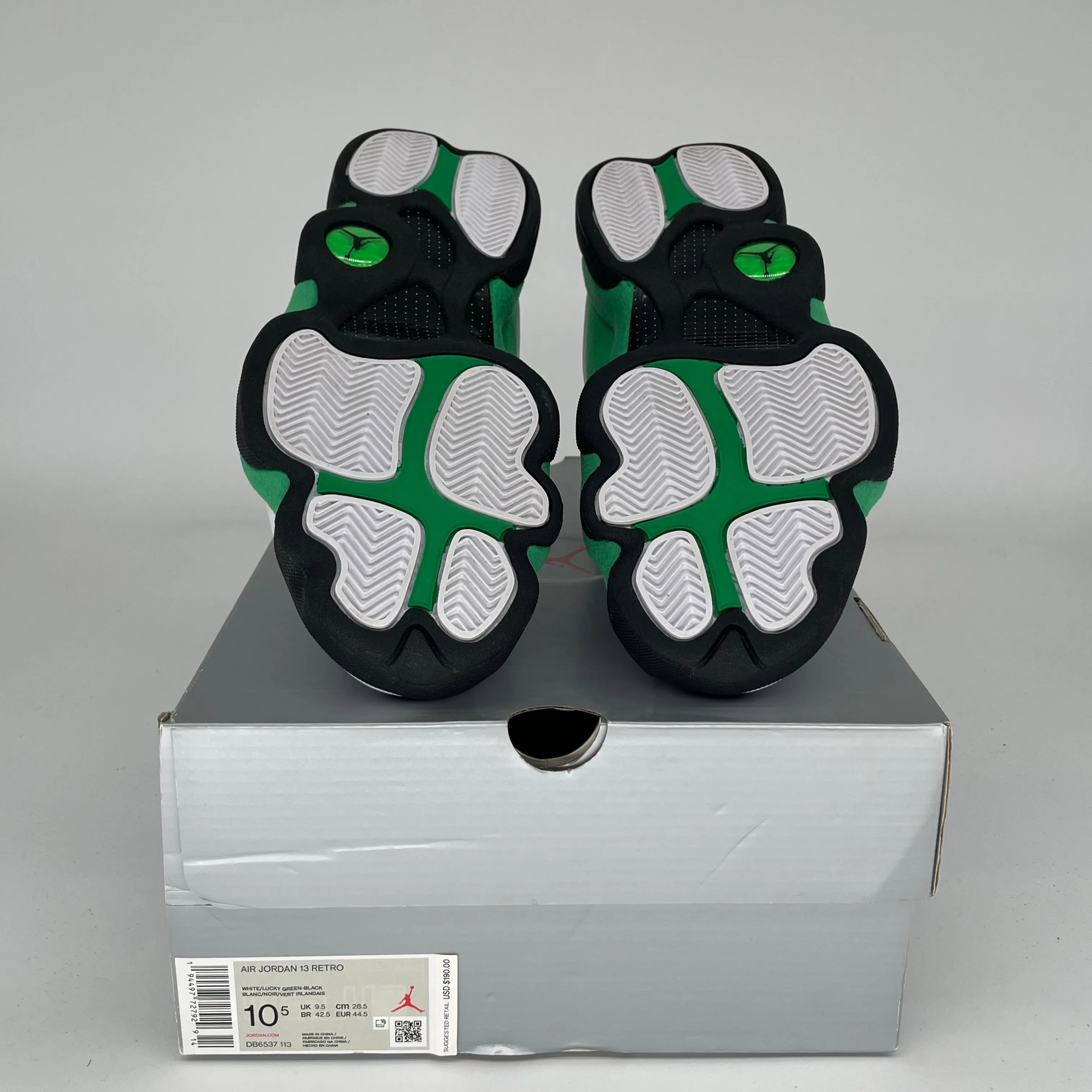 AIR JORDAN 13 LUCKY GREEN SIZE 10.5 DB6537-113