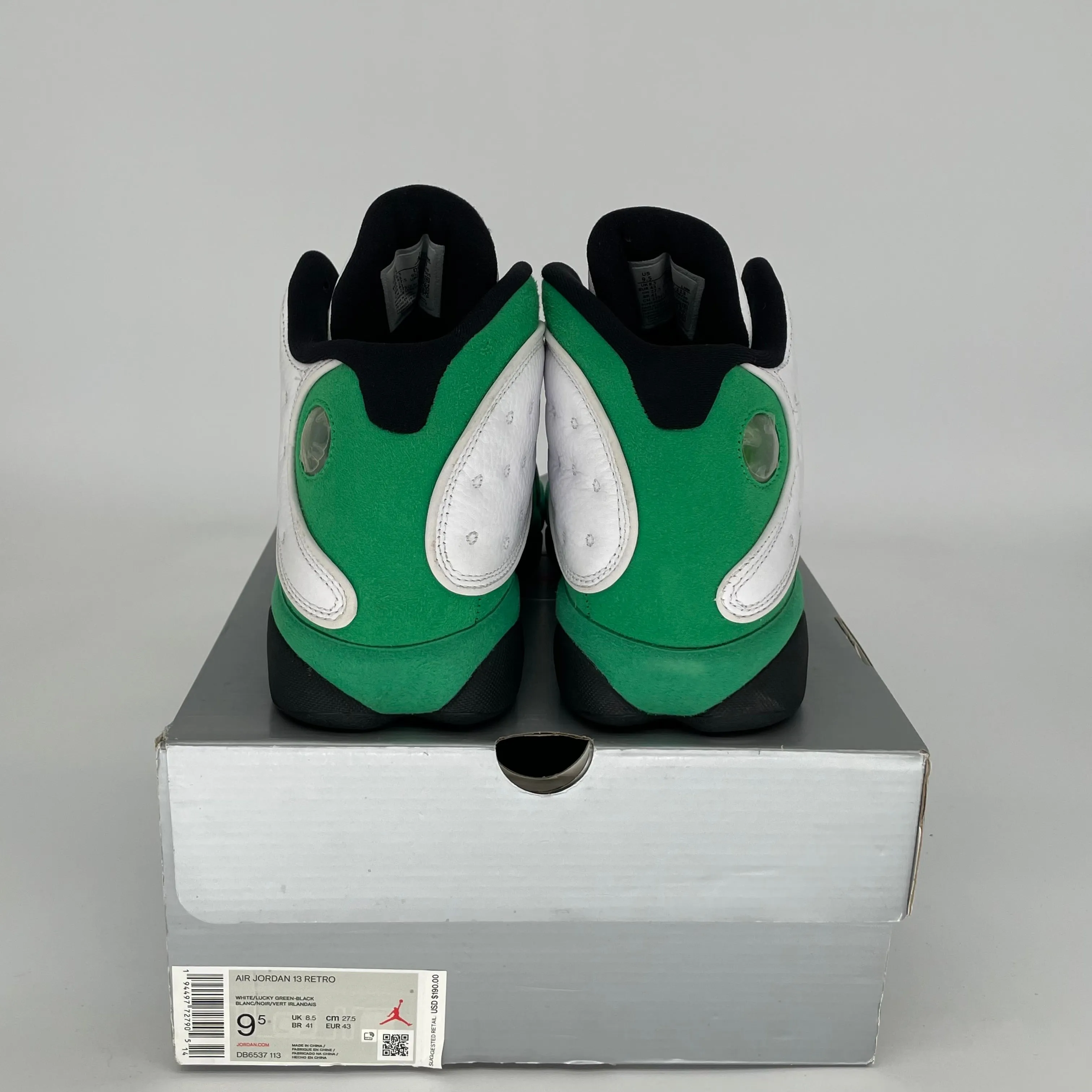 AIR JORDAN 13 LUCKY GREEN SIZE 9.5 414571-113