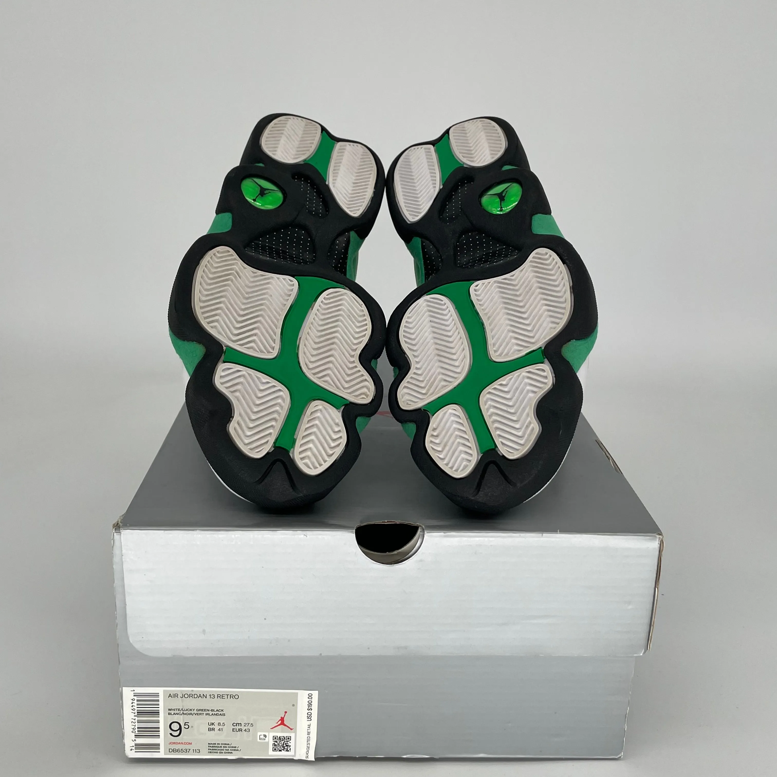 AIR JORDAN 13 LUCKY GREEN SIZE 9.5 414571-113