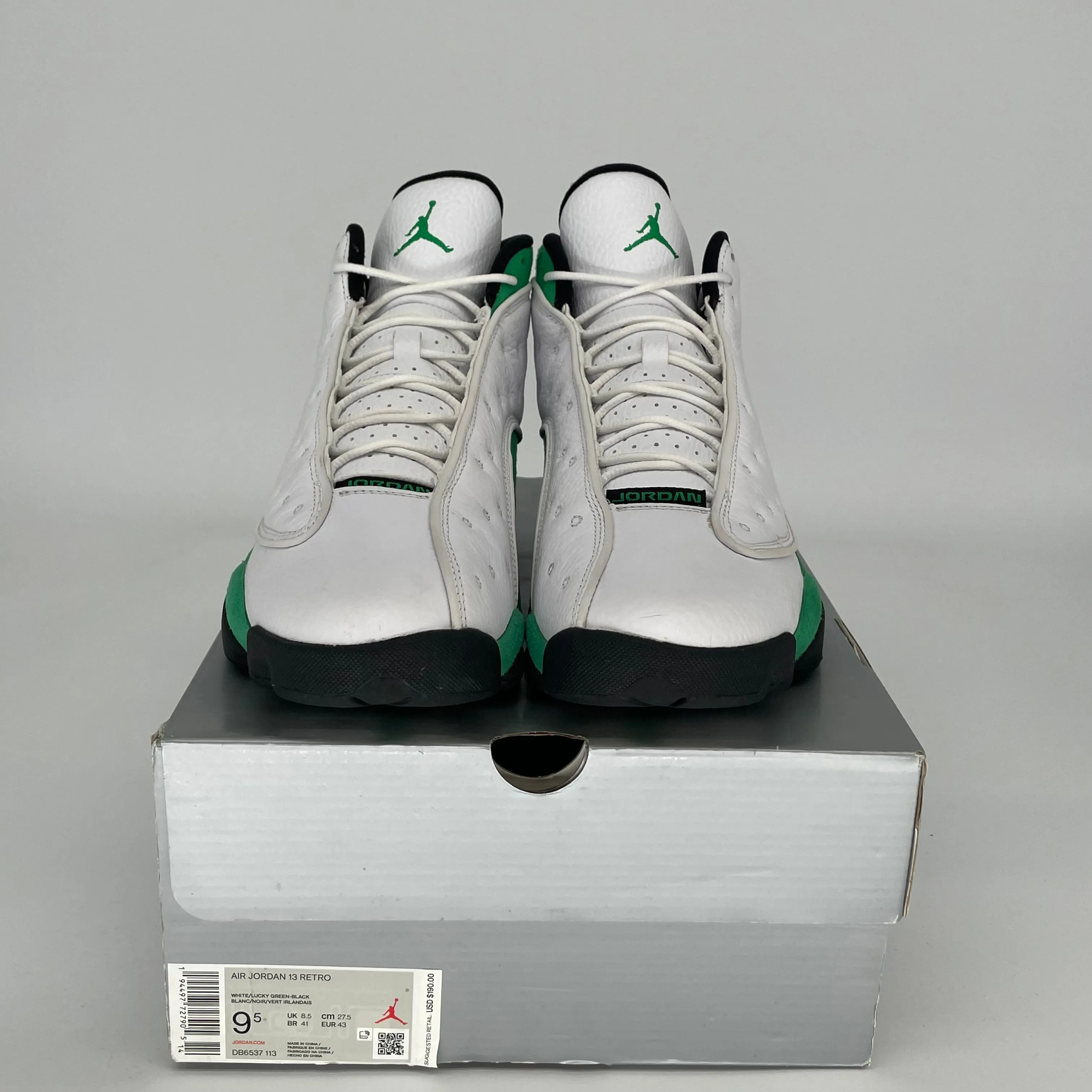 AIR JORDAN 13 LUCKY GREEN SIZE 9.5 414571-113