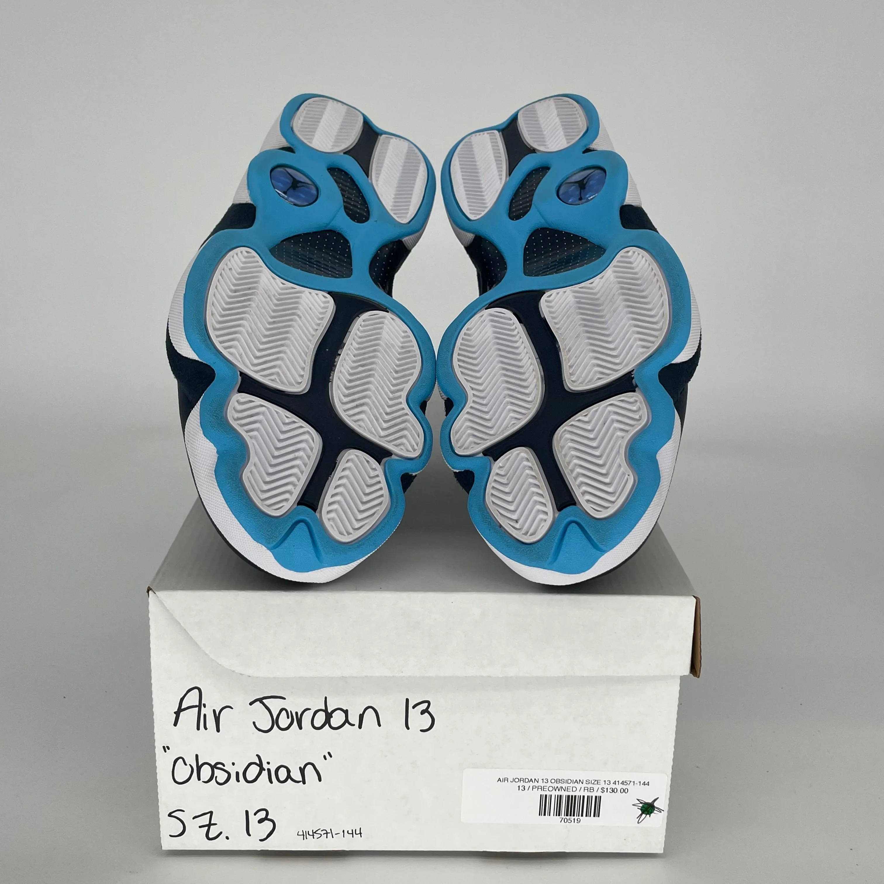 AIR JORDAN 13 OBSIDIAN SIZE 13 414571-144