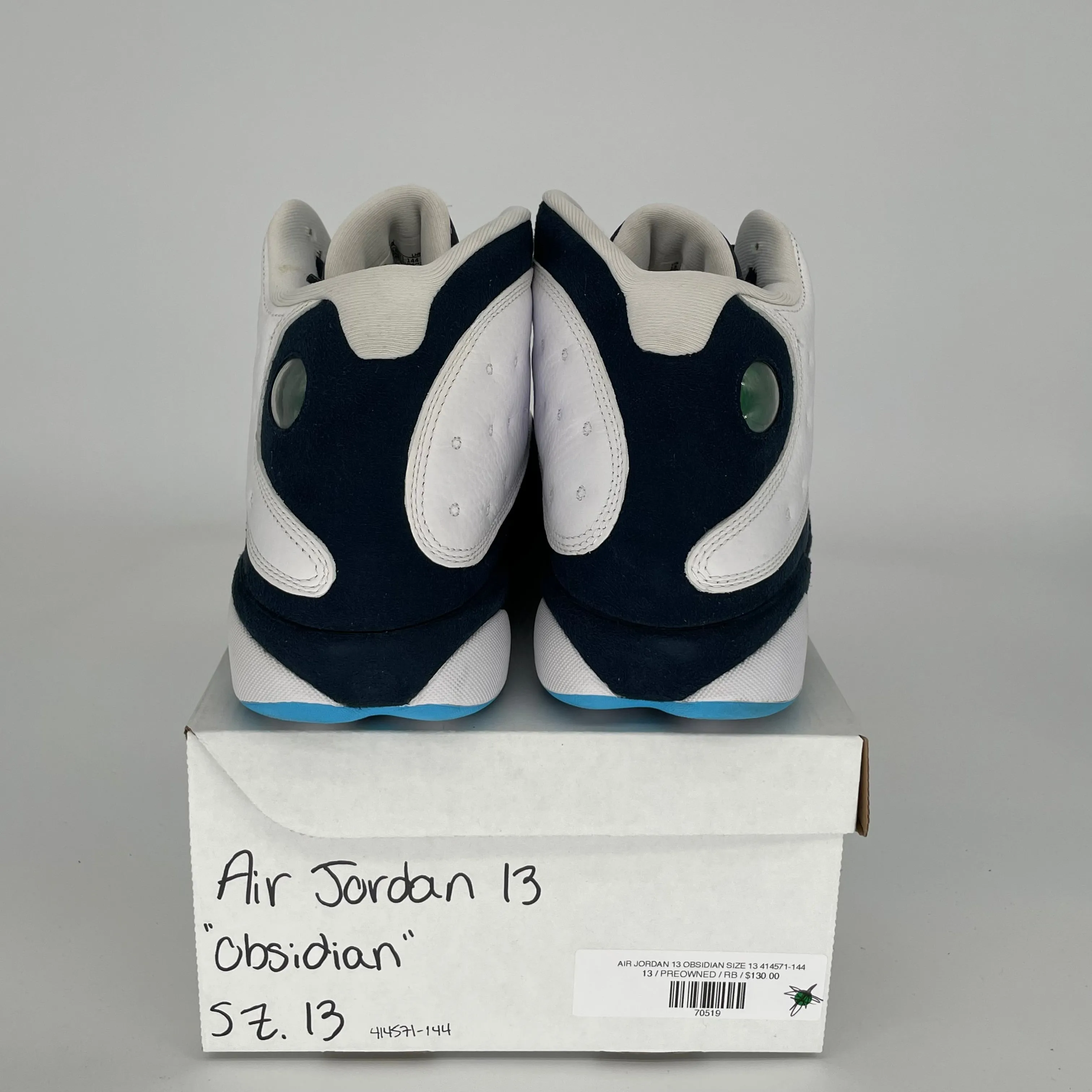 AIR JORDAN 13 OBSIDIAN SIZE 13 414571-144