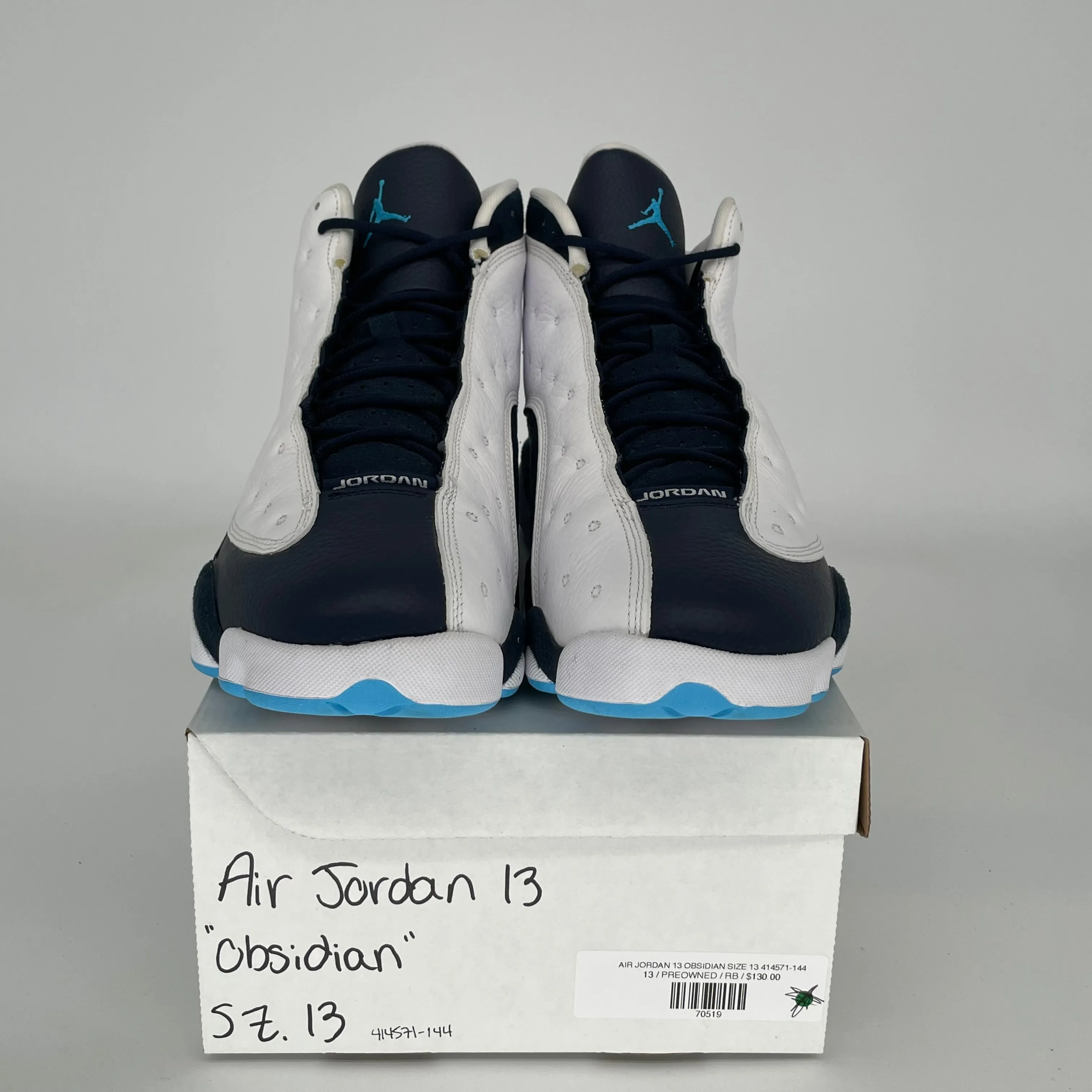 AIR JORDAN 13 OBSIDIAN SIZE 13 414571-144