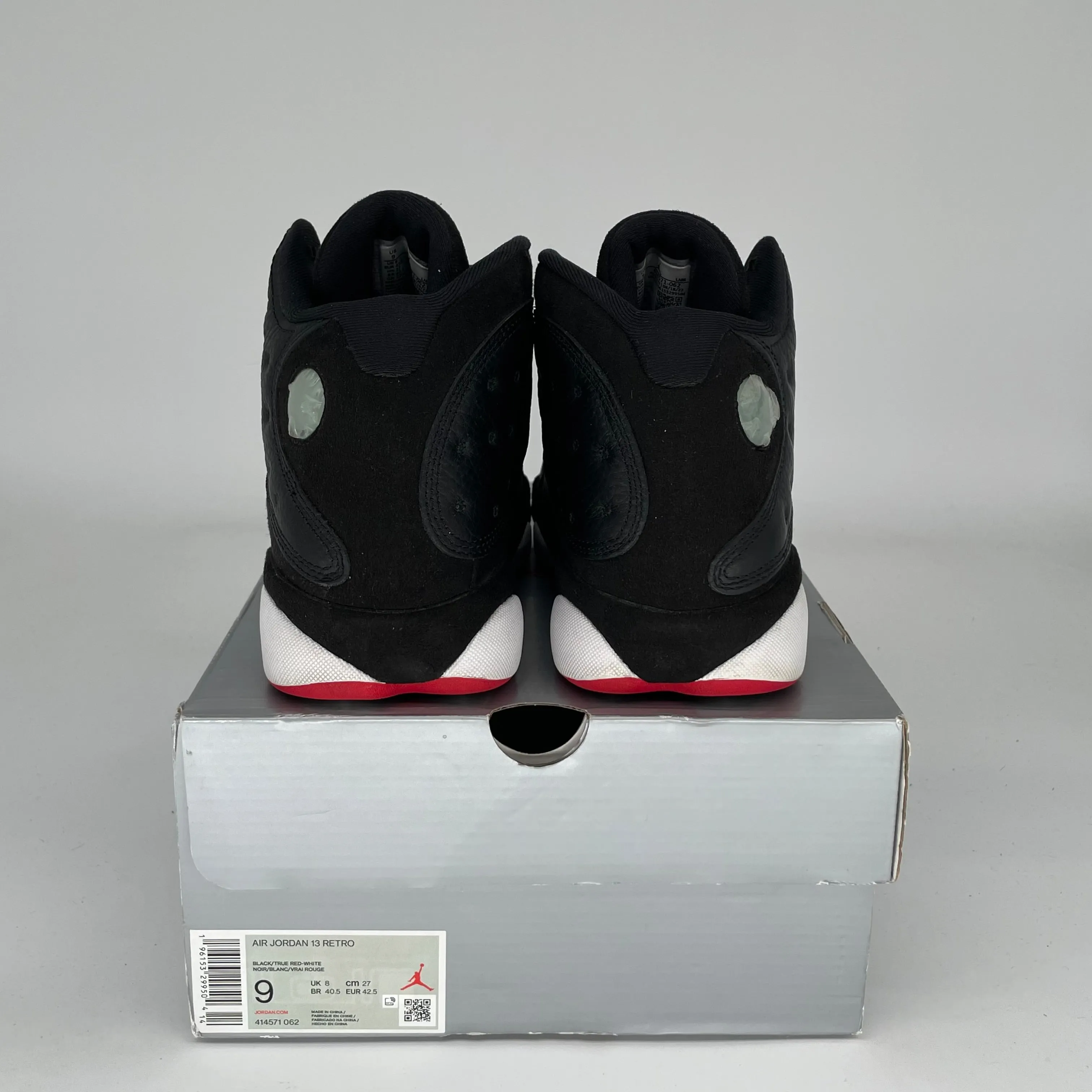 AIR JORDAN 13 PLAYOFFS SIZE 9 414571-062