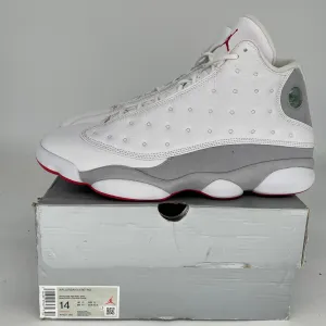 AIR JORDAN 13 WOLF GREY SIZE 14 414571-160