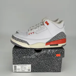 AIR JORDAN 3 GEORGIA PEACH W SIZE 8.5/10W CK9246-121