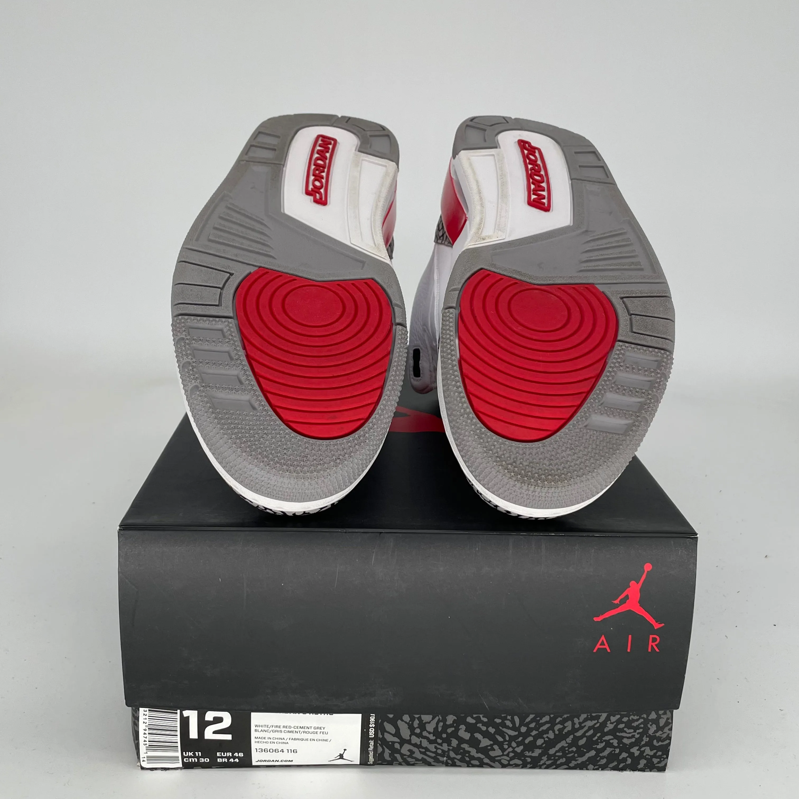 AIR JORDAN 3 HALL OF FAME SIZE 12 136064-116