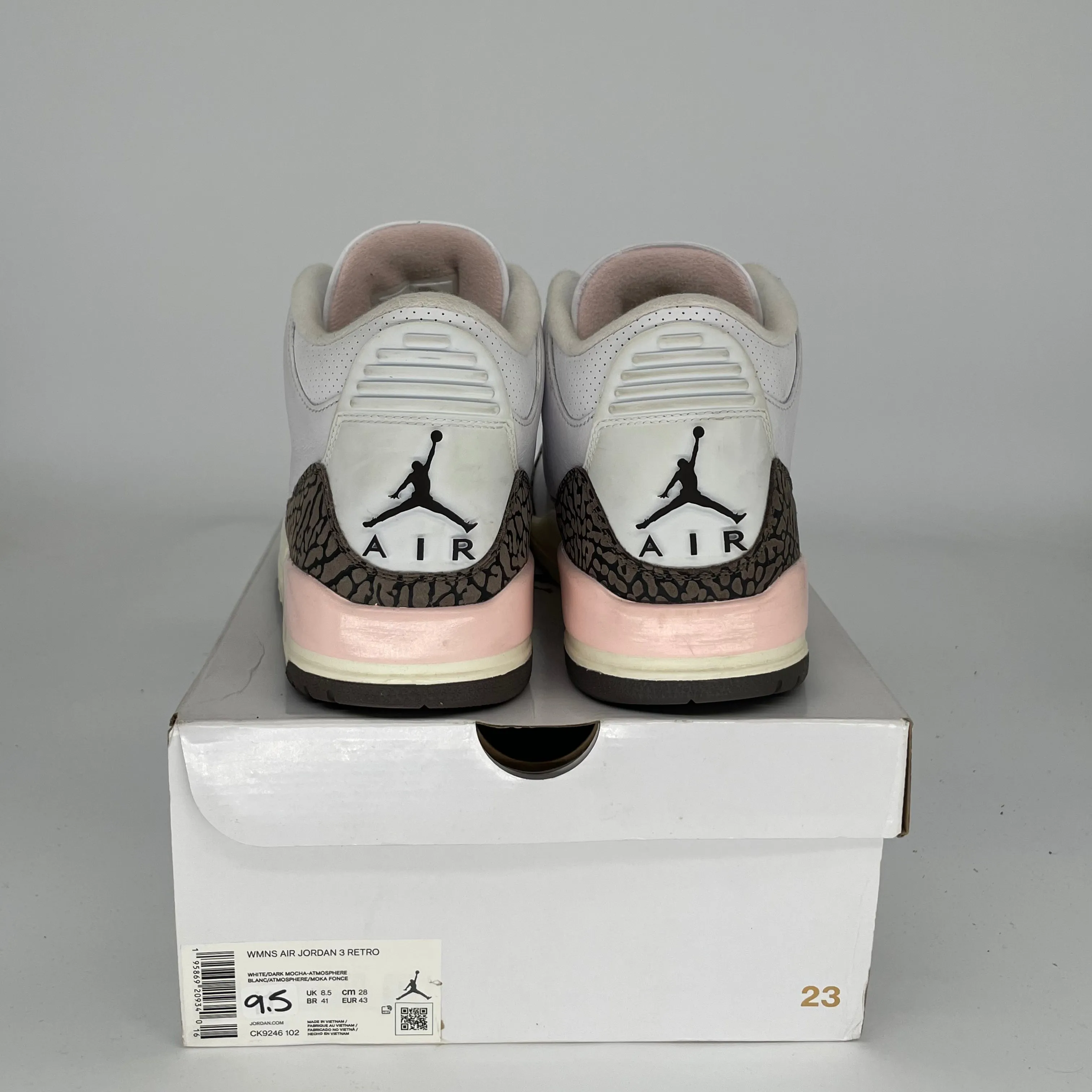 AIR JORDAN 3 NEAPOLITAN W SIZE 9.5/11W CK9246-102