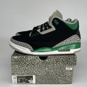 AIR JORDAN 3 PINE GREEN SIZE 12 CT8532-030