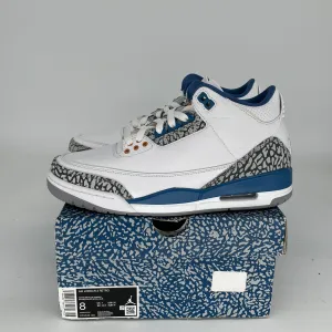 AIR JORDAN 3 WIZARDS SIZE 8 CT8532-148
