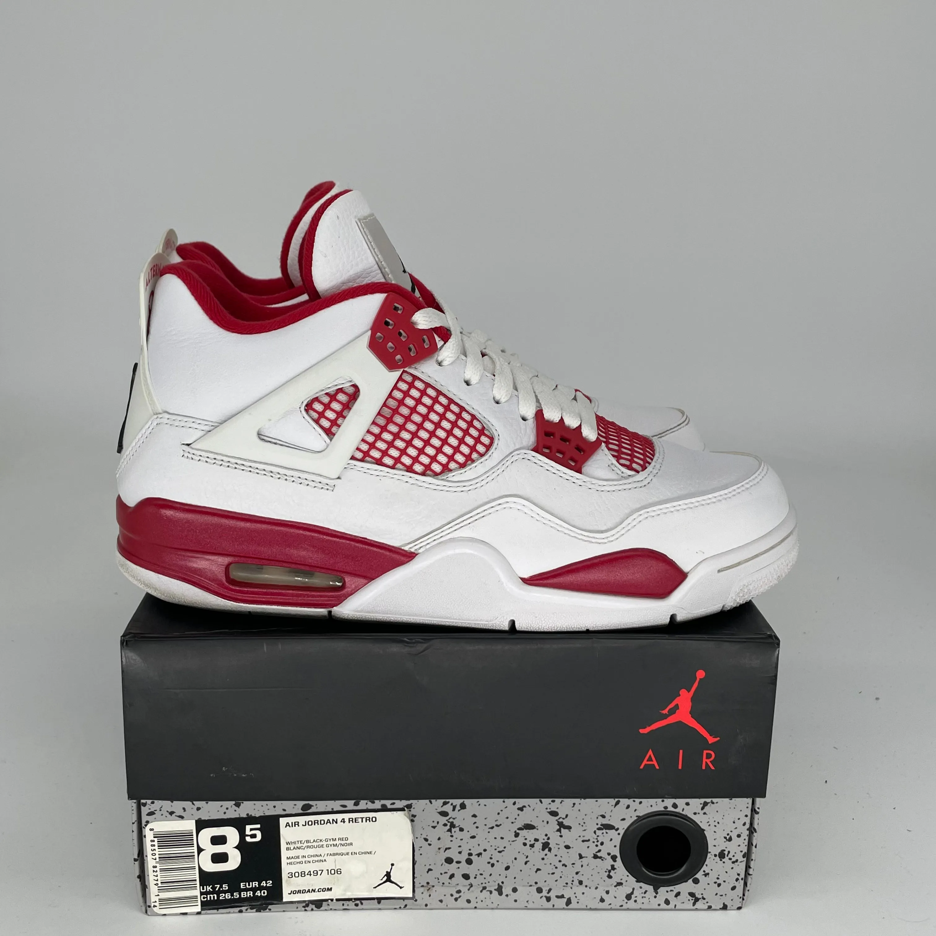 AIR JORDAN 4 ALTERNATE 89 SIZE 8.5 308497-106