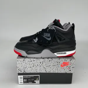 AIR JORDAN 4 BRED REIMAGINED SIZE 6.5Y FQ8213-006