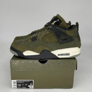 AIR JORDAN 4 CRAFT MEDIUM OLIVE SIZE 10 FB9927-200
