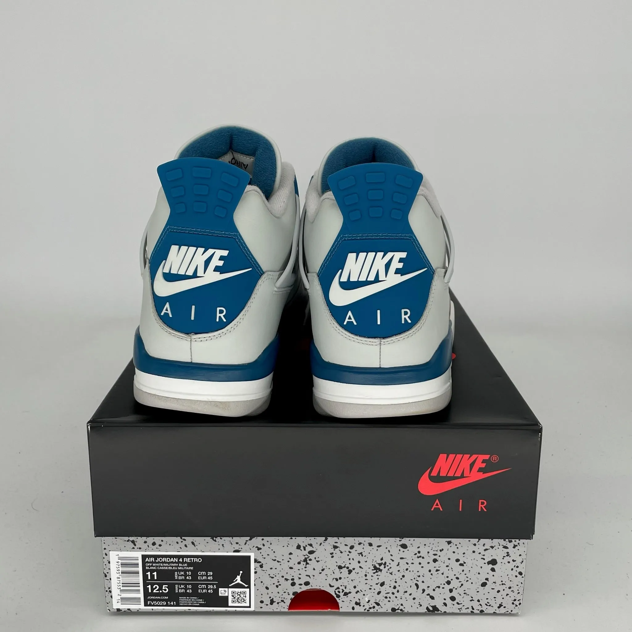 AIR JORDAN 4 MILITARY BLUE SIZE 11 FV5029-141
