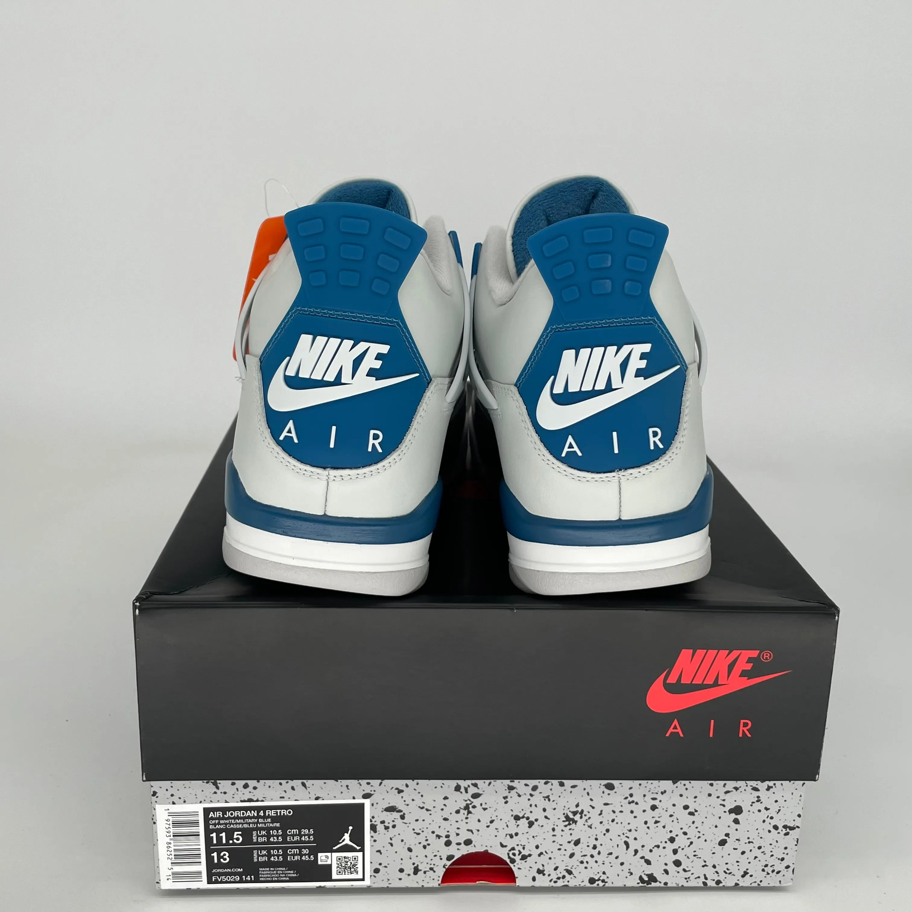 AIR JORDAN 4 MILITARY BLUE SIZE 11.5 FV5029-141