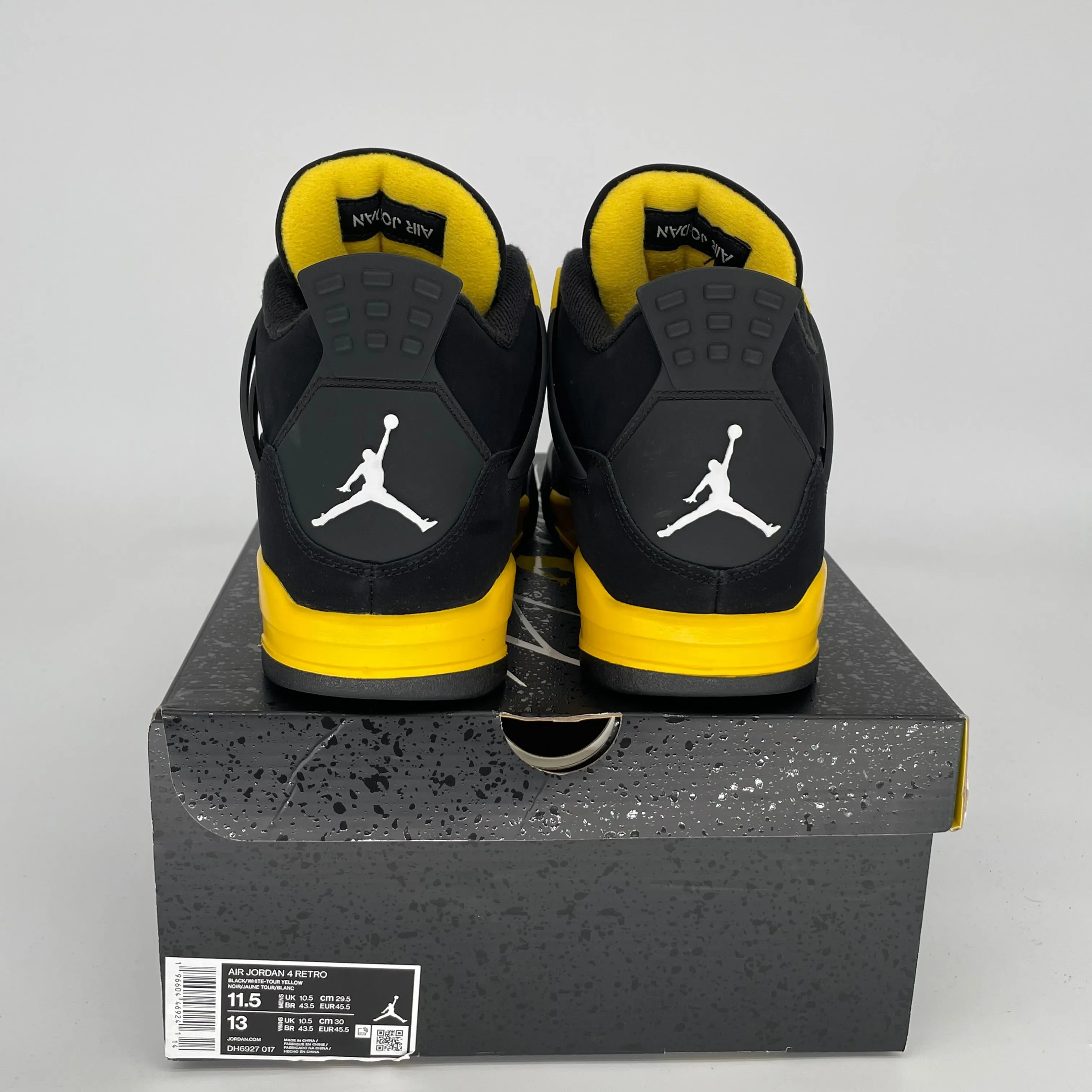 AIR JORDAN 4 THUNDER SIZE 11.5 DH6927-017