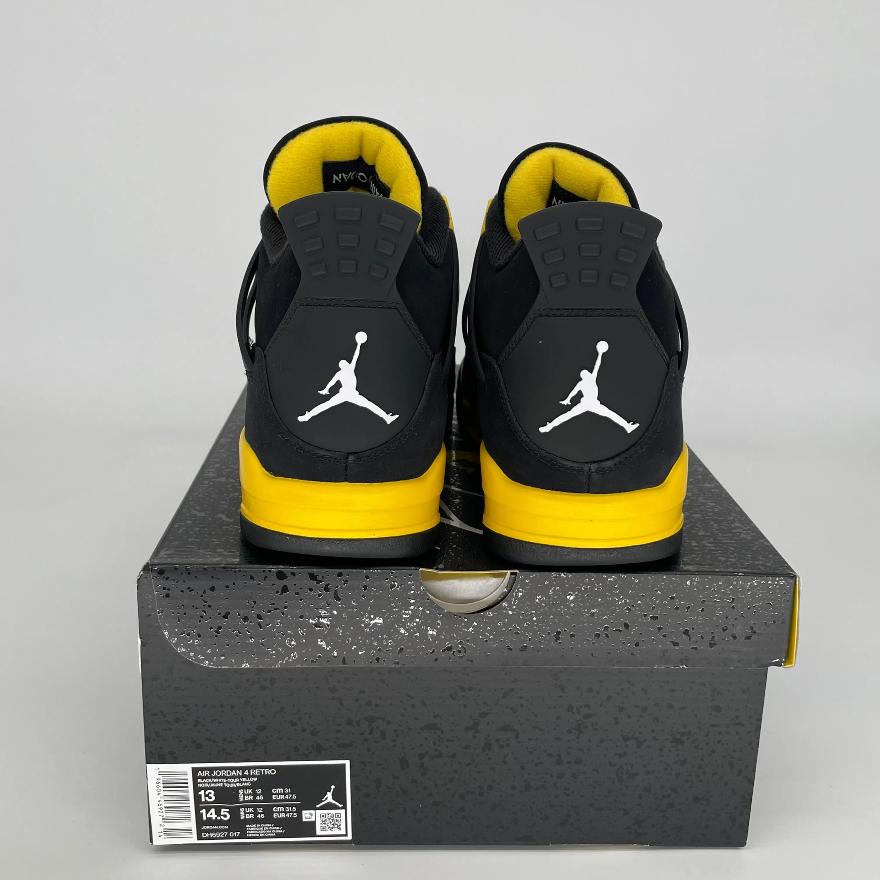 AIR JORDAN 4 THUNDER SIZE 13 DH6927-017