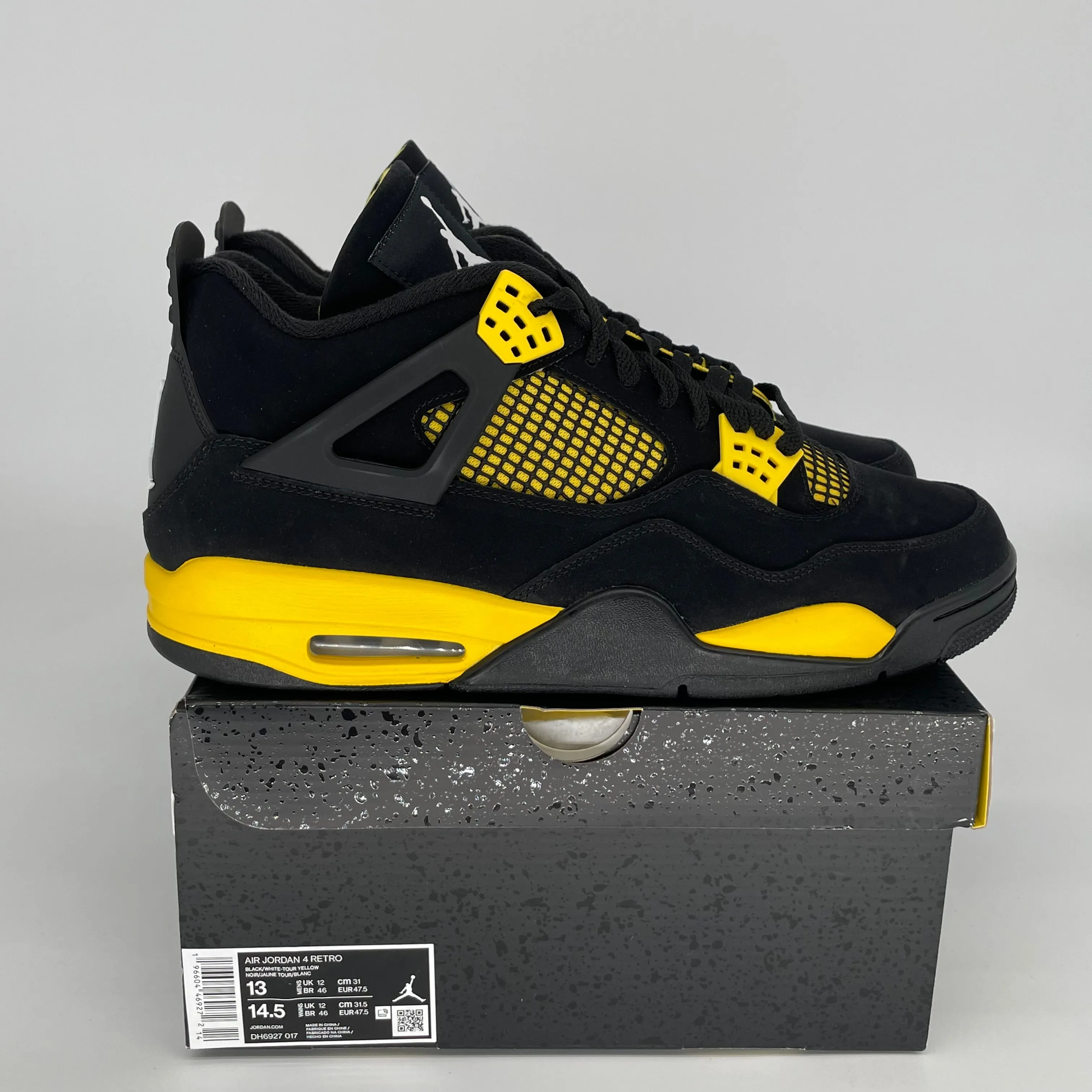 AIR JORDAN 4 THUNDER SIZE 13 DH6927-017